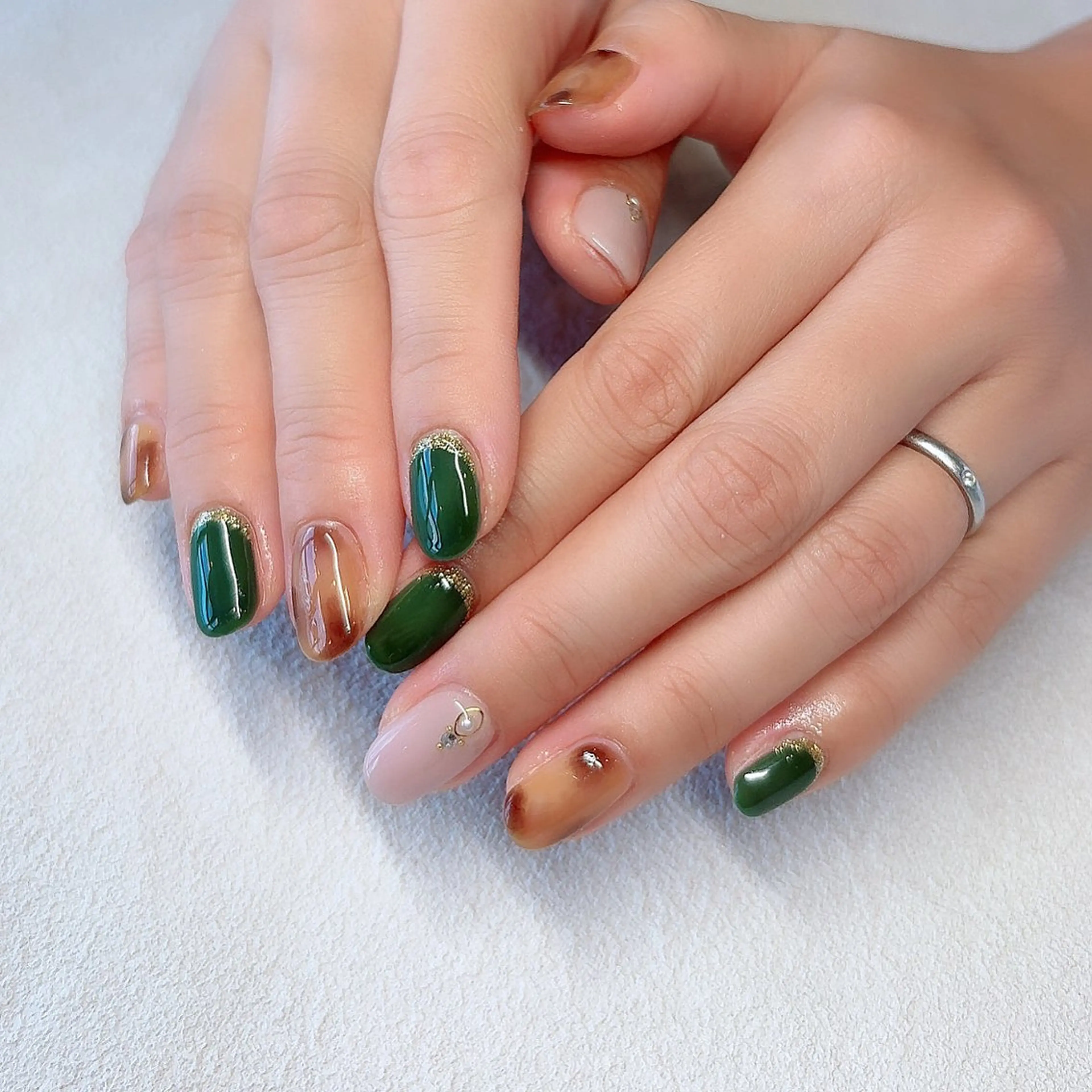 ネイル 西大分S.Nail 𓏲⋆🪸.⋆⸜🫧のネイルデザイン