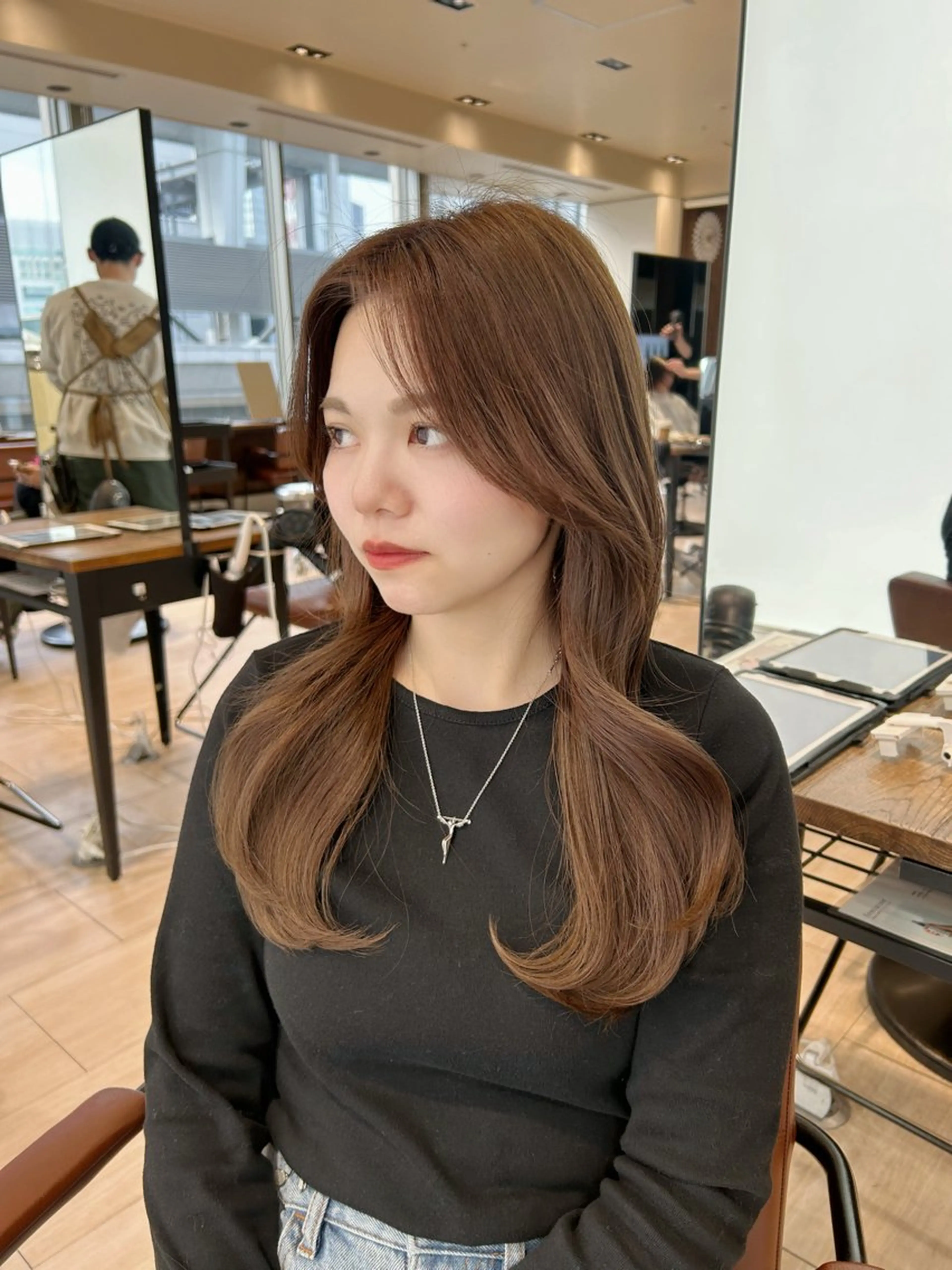 お出かけ前の巻き髪メニュー❣️＋UV⚫︎花粉カットトリートメント仕上げ🌸予定前や特別な日に🎀の写真