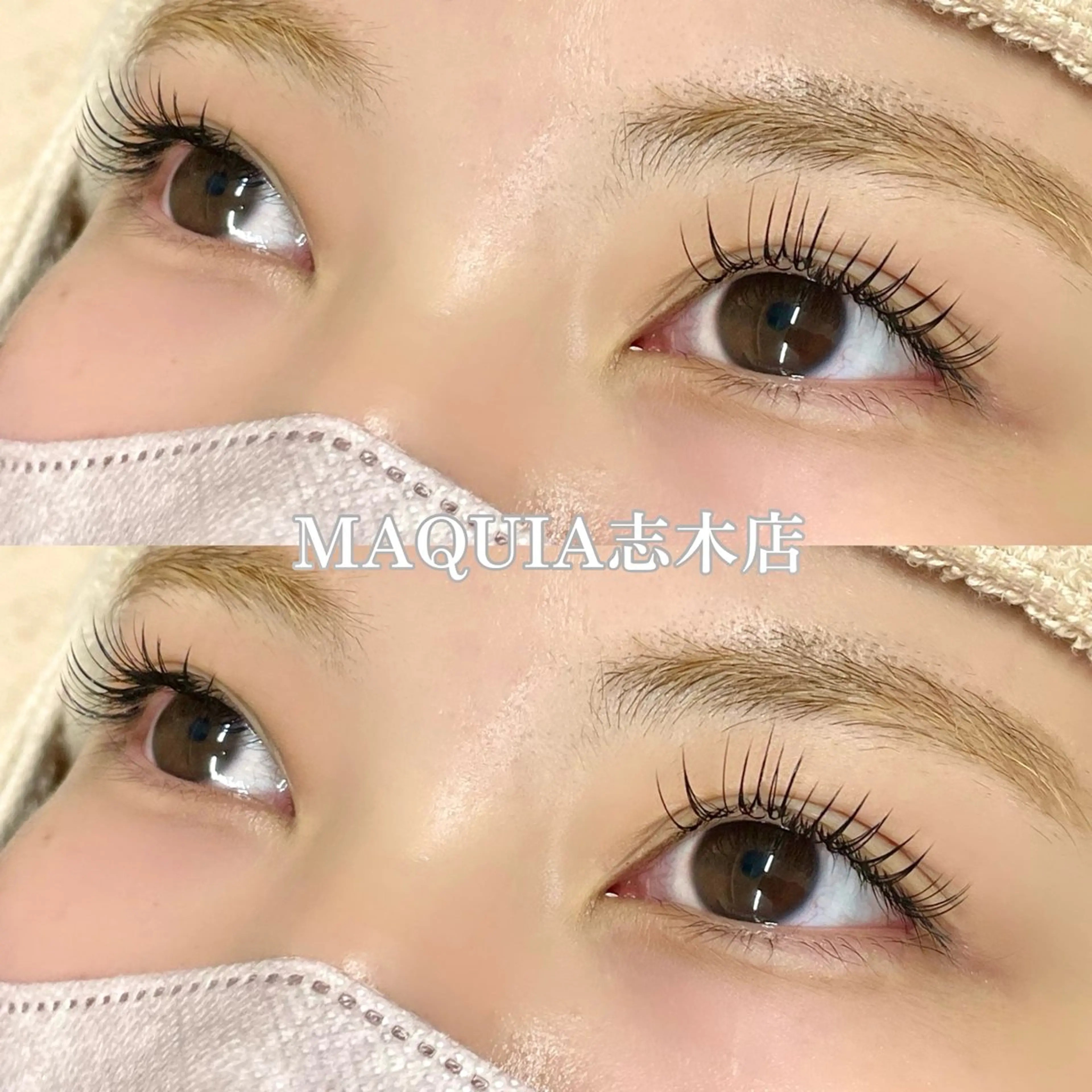 マツエク・マツパ フラットラッシュ MAQUIA 志木店 並木の眉毛・アイブロウイメージ