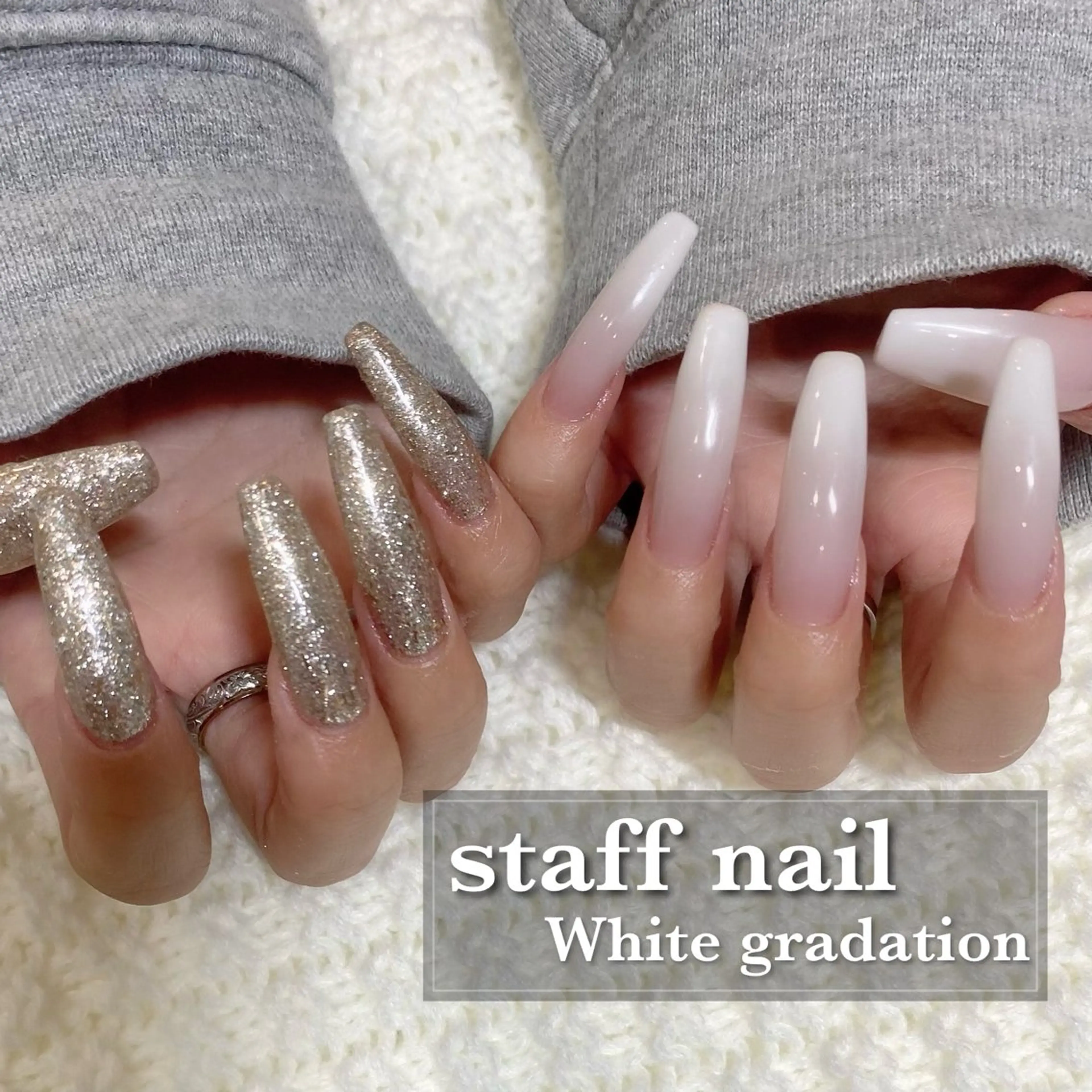 ネイル グラデーション ハンドネイル NANA RIKOのエステ・リラクイメージ