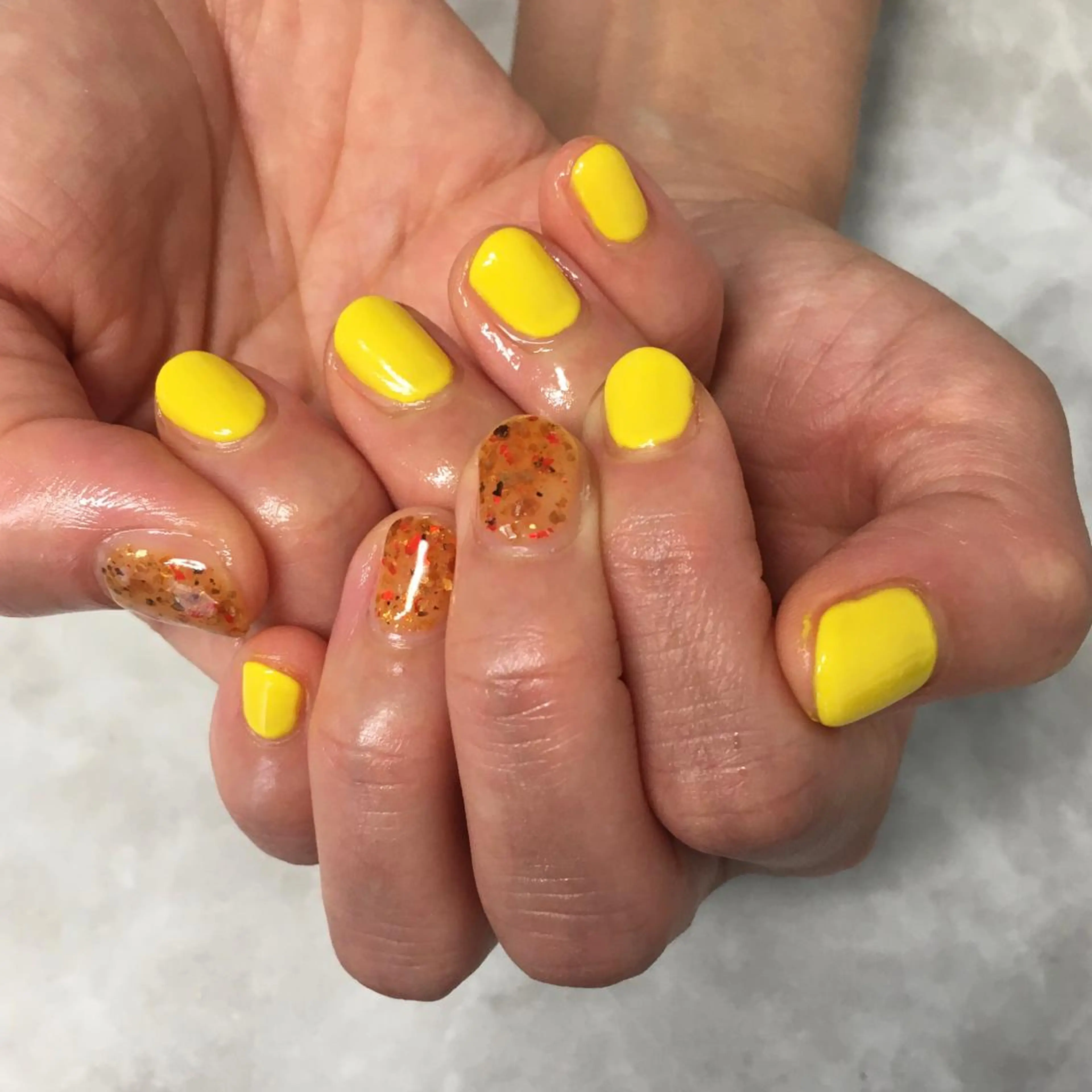 ネイル ワンカラーネイル ハンドネイル 自爪育成/深爪矯正 mikiのネイルデザイン