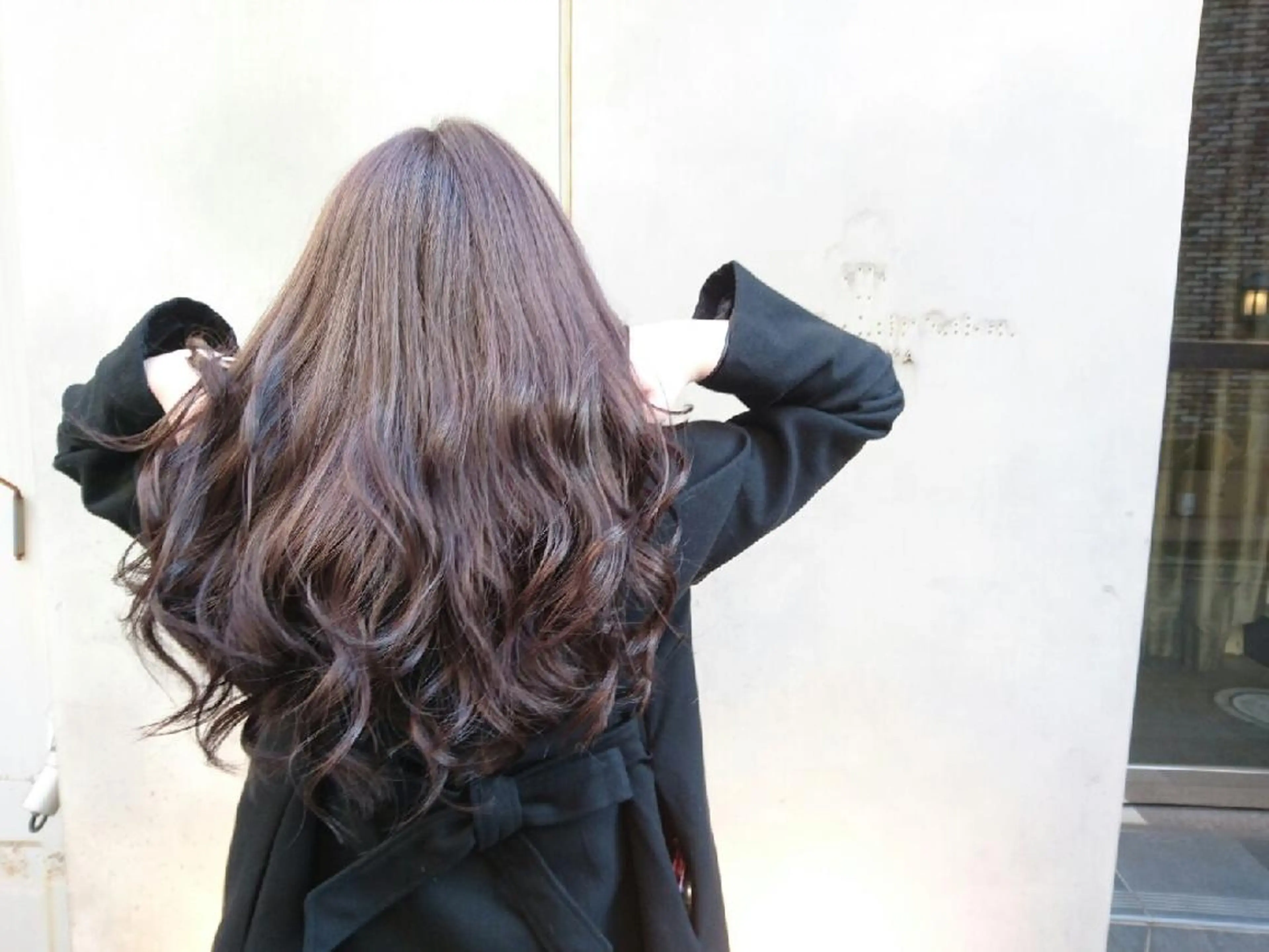 カラー ロング 韓国カラーエクステ 👑代表渡部雅己👑のヘアスタイル