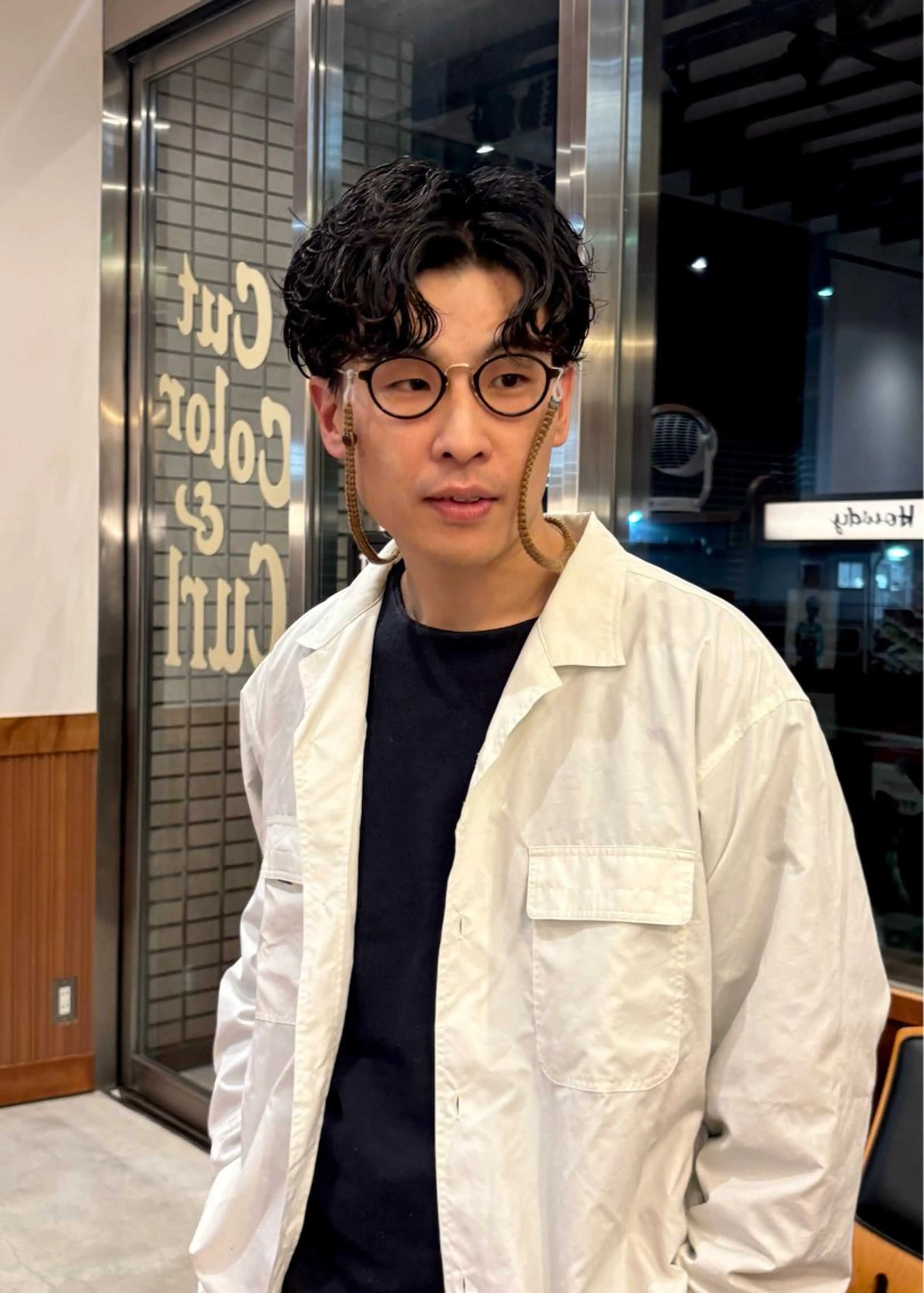 men'sカット＋クレンジングシャンプーの写真
