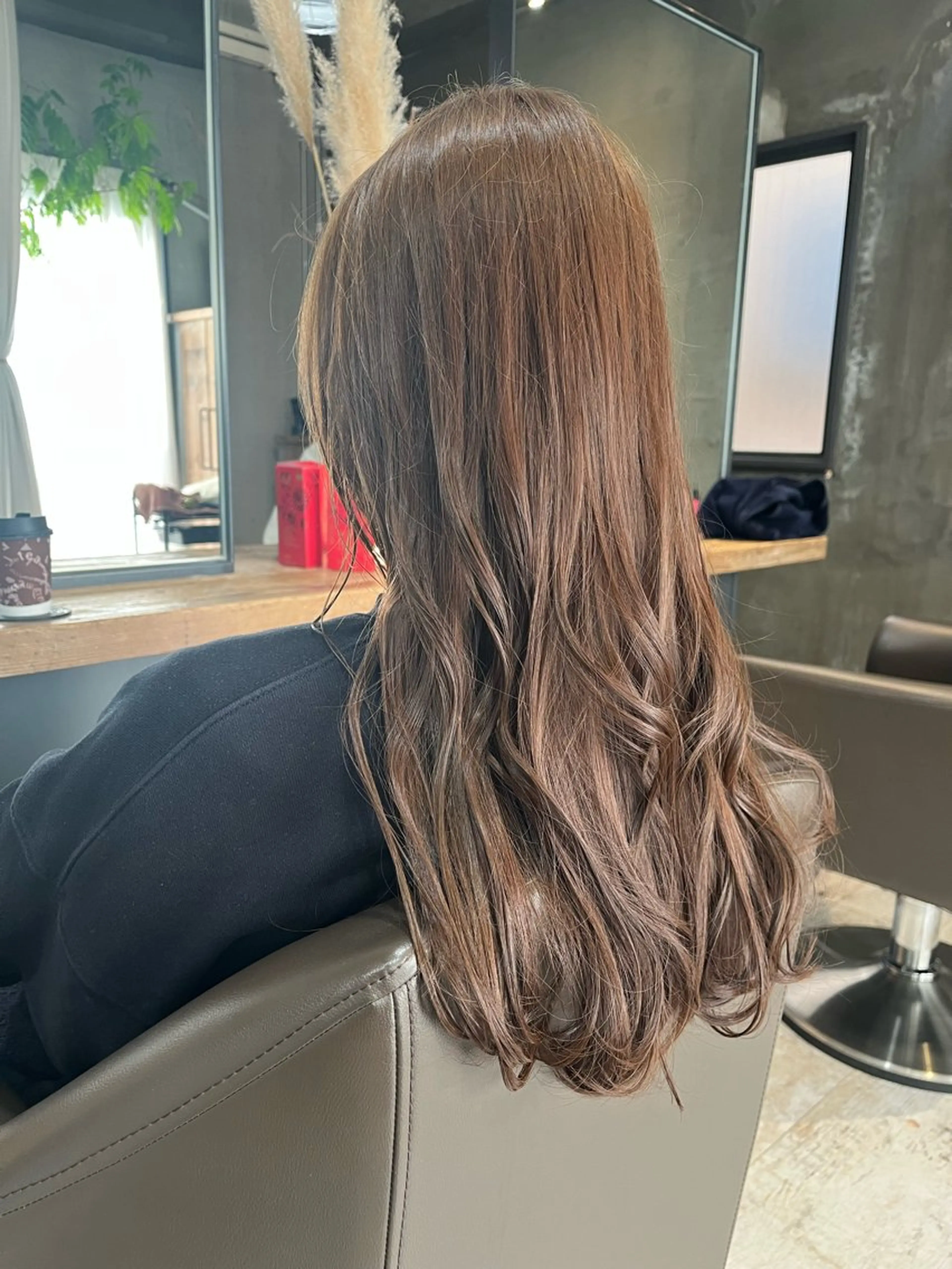 ロング カラー 阿部 翔一郎/暖色系カラーのヘアスタイル