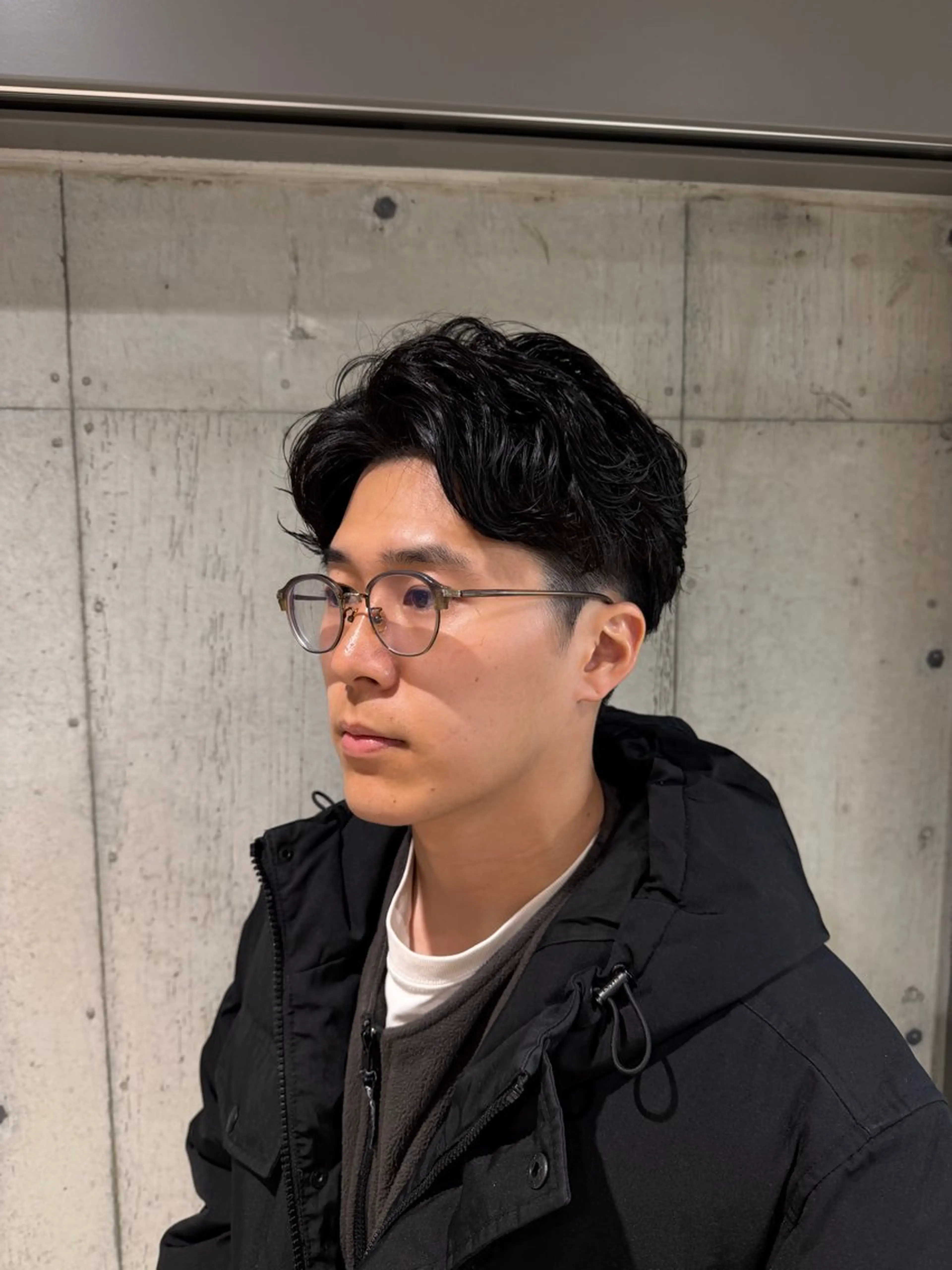 パーマ ヘアアレンジ メンズ カット パーマ トリートメント ボブ×透明感カラー 特化・リクト💥のヘアスタイル