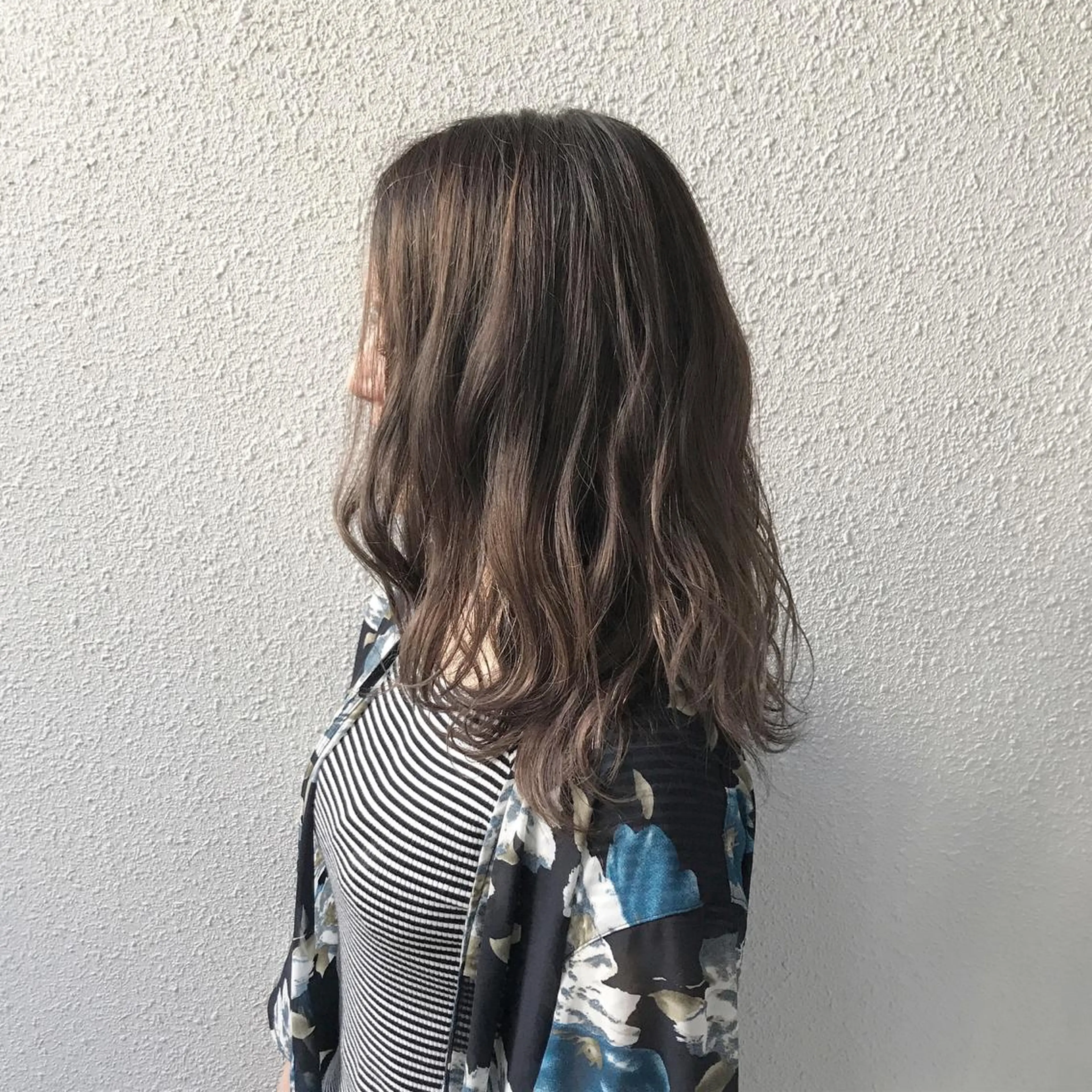 セミロング カラー ダブルカラー インナーカラー/天神 ブリーチ/吉田のヘアスタイル