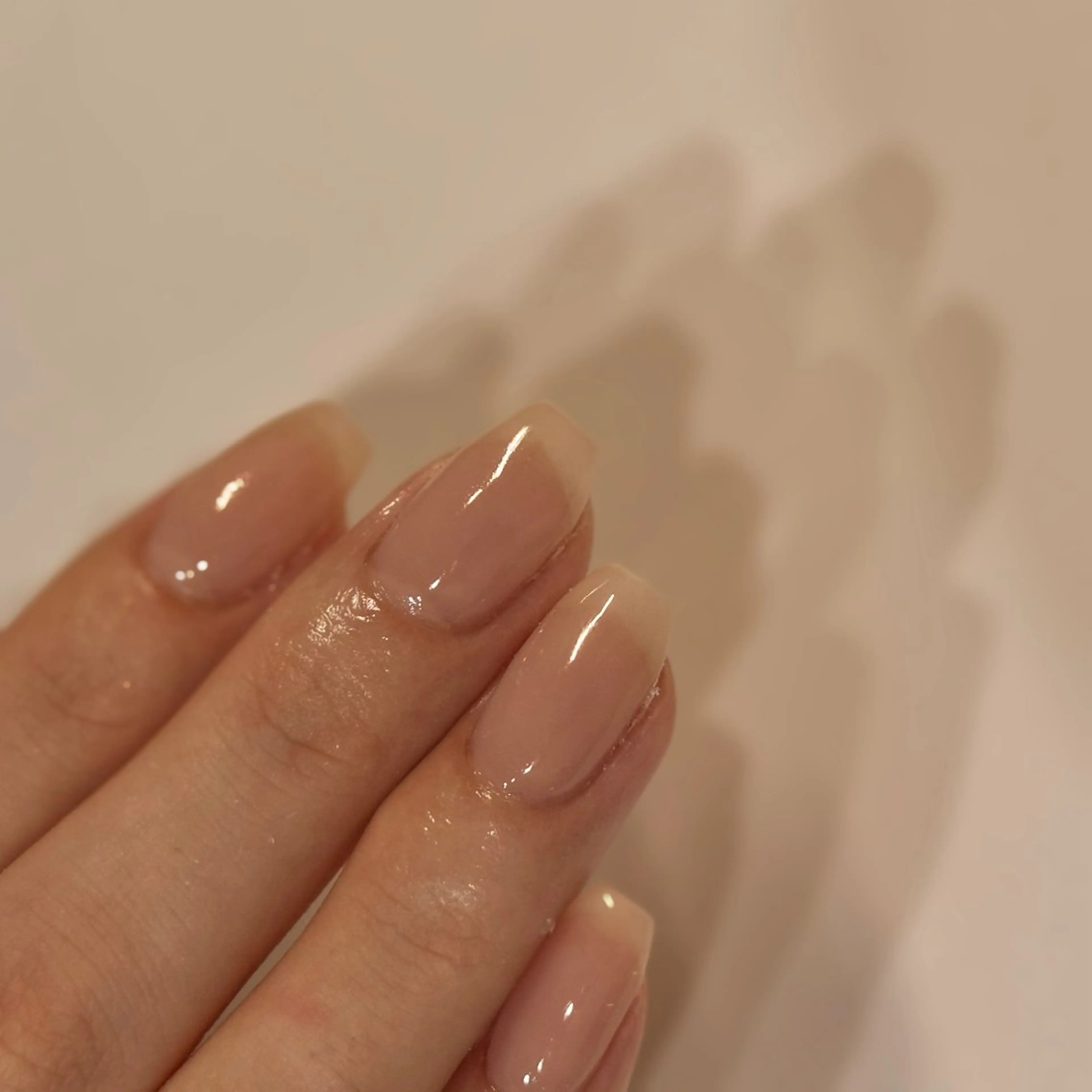 ネイル ジェルネイル ワンカラーネイル パラジェル シンプルネイル ハンドネイル Kotoha (ことは)のネイルデザイン