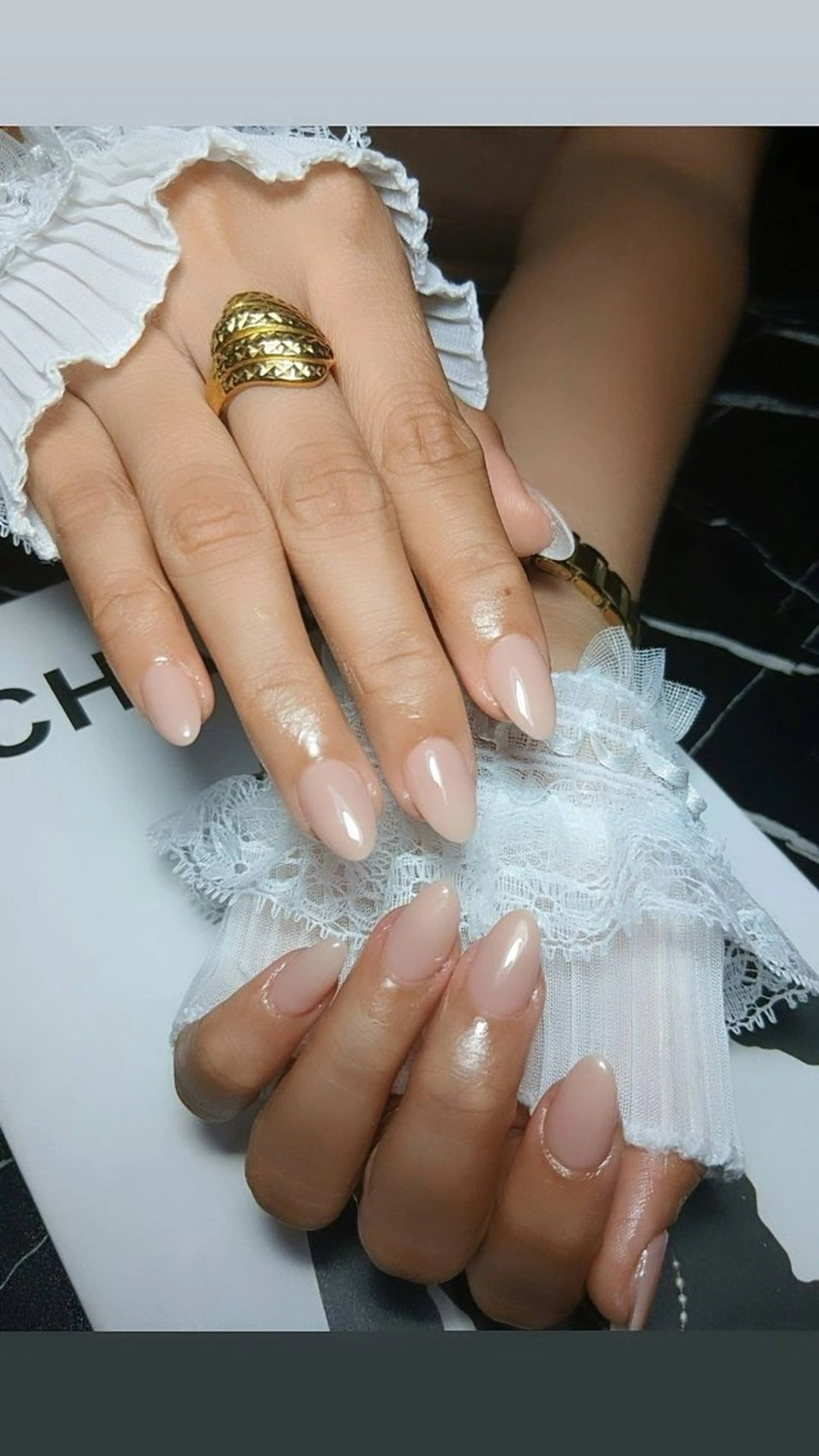 ネイル チークネイル フレンチネイル グラデーション 韓国ネイル マグネットネイル ハンドネイル JIN 168 新大久保のネイルデザイン