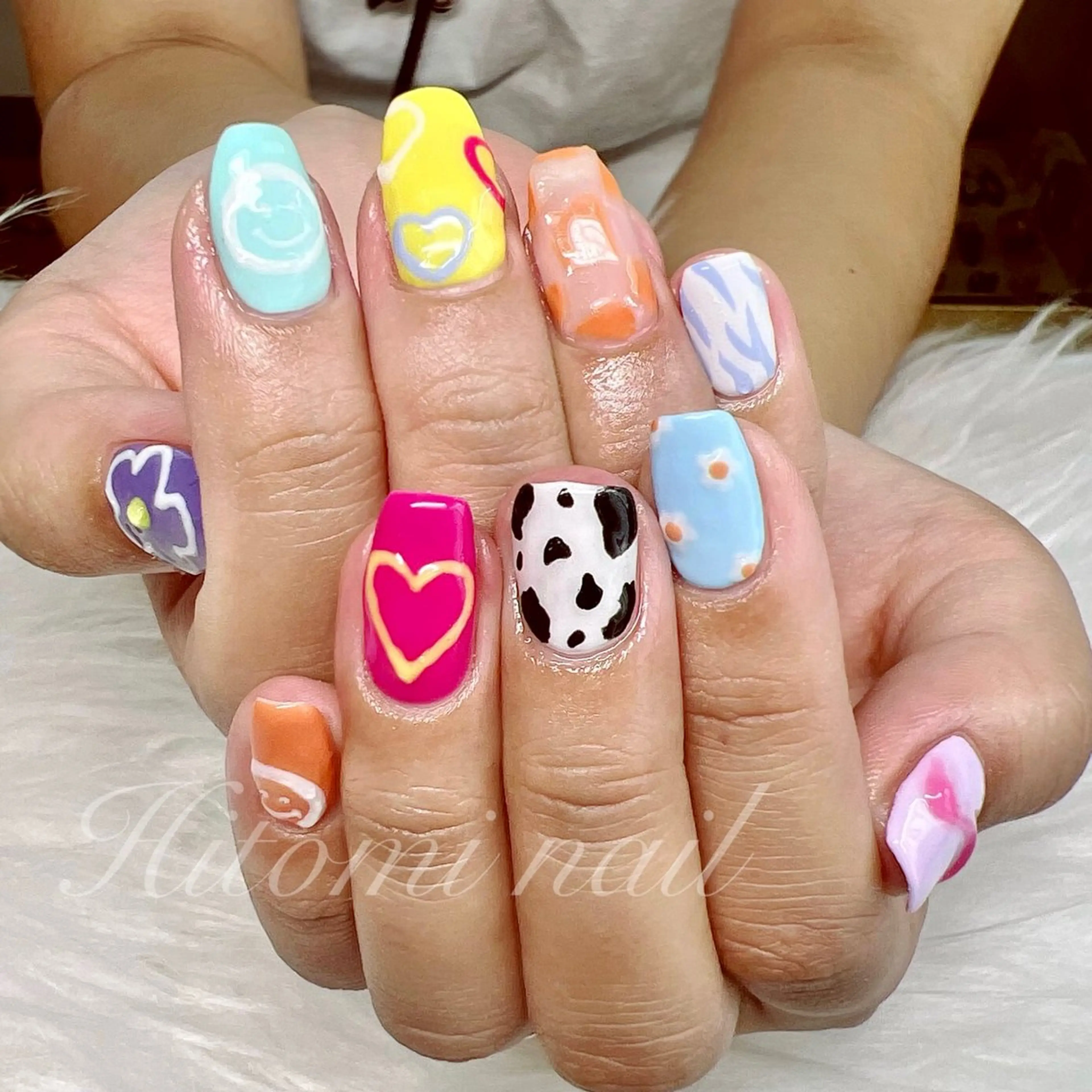 ネイル 大澤 瞳のネイルデザイン