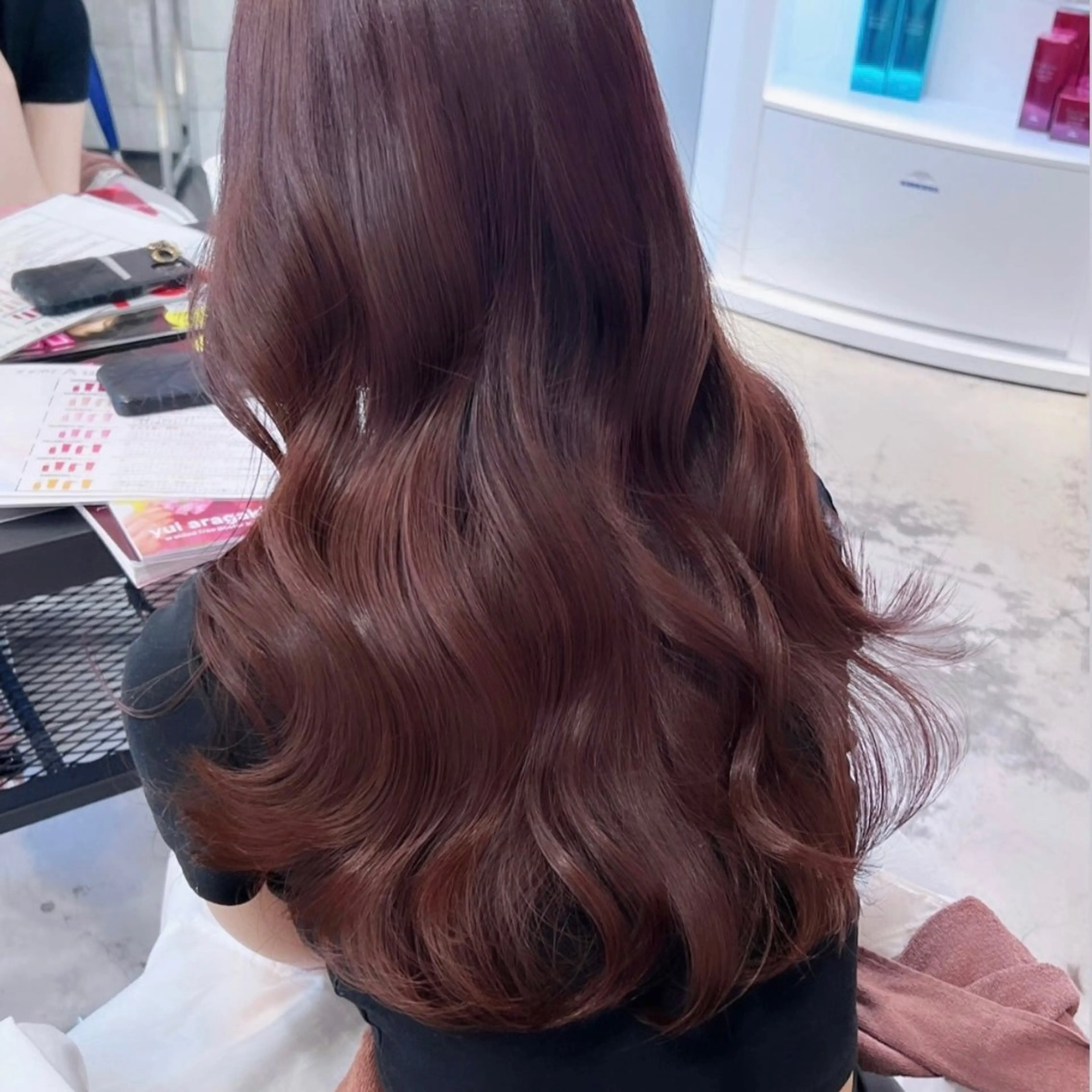 ロング カラー 🍒暖色✖️レイヤー ／Haruna🍒のヘアスタイル
