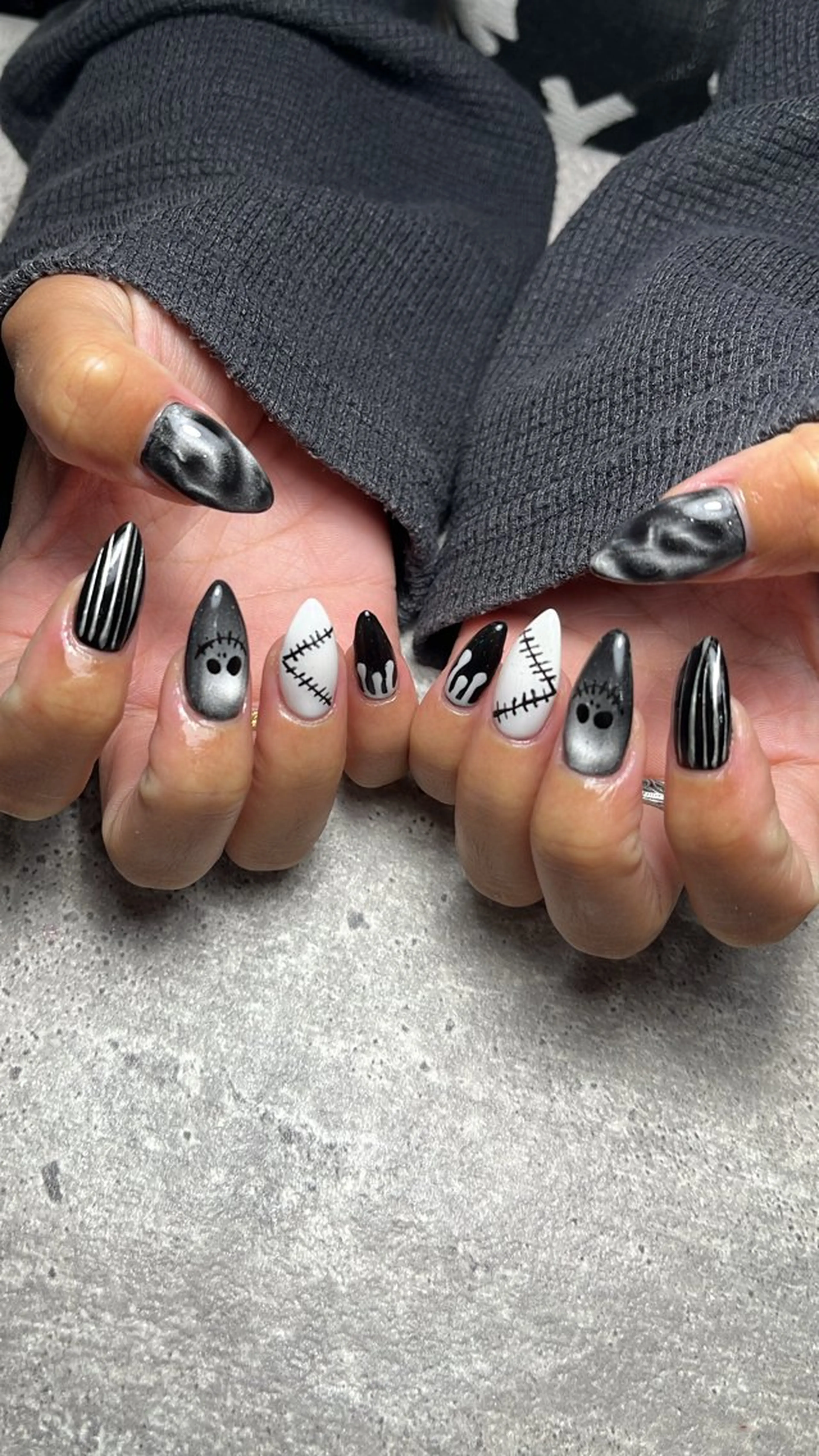 ネイル ハロウィン 持ち込み _______ SAKI NAIL.のネイルデザイン