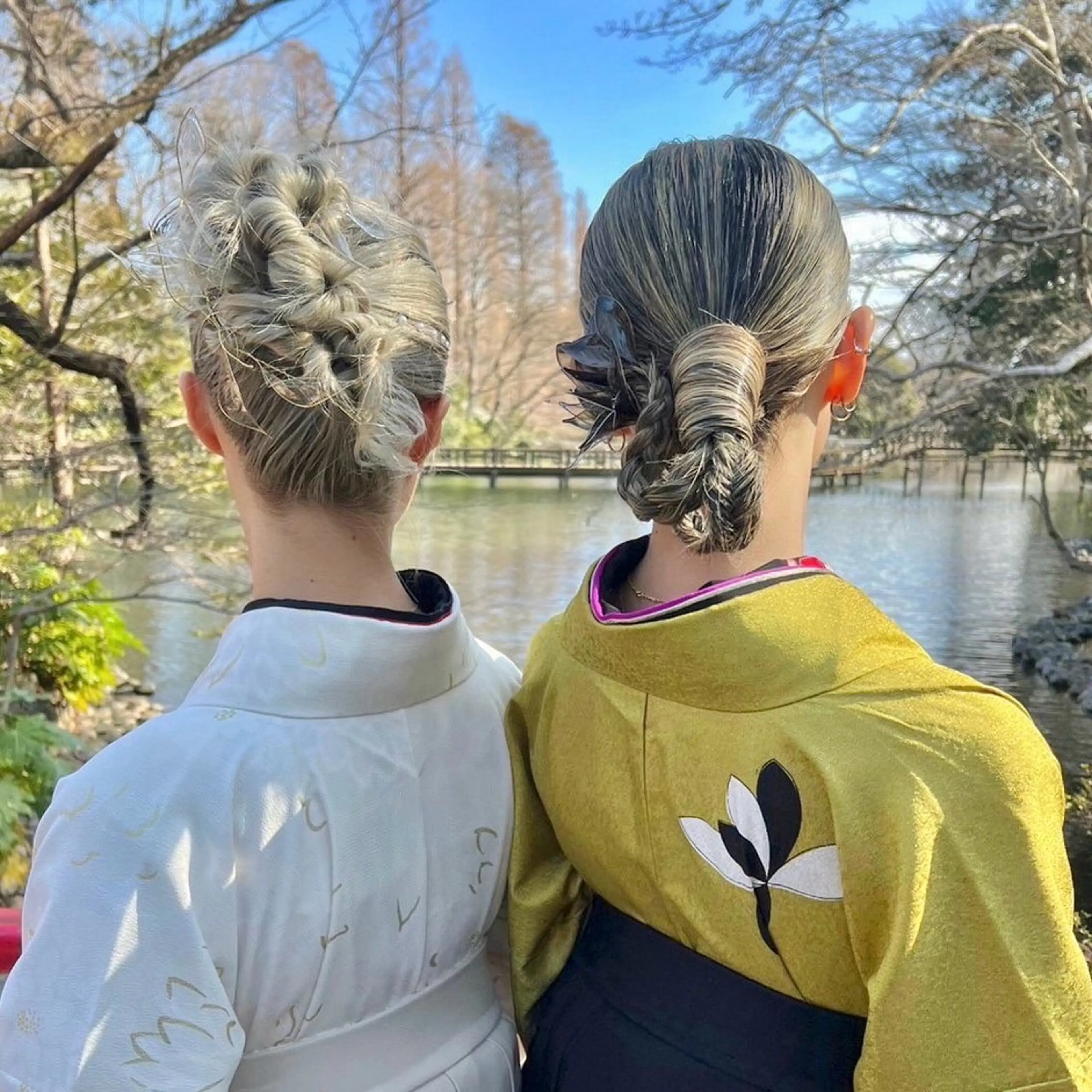 ロング ヘアアレンジ 卒業式のヘアスタイル 𝙎𝙚𝙞𝙧𝙖 ☆カット/パーマのヘアスタイル