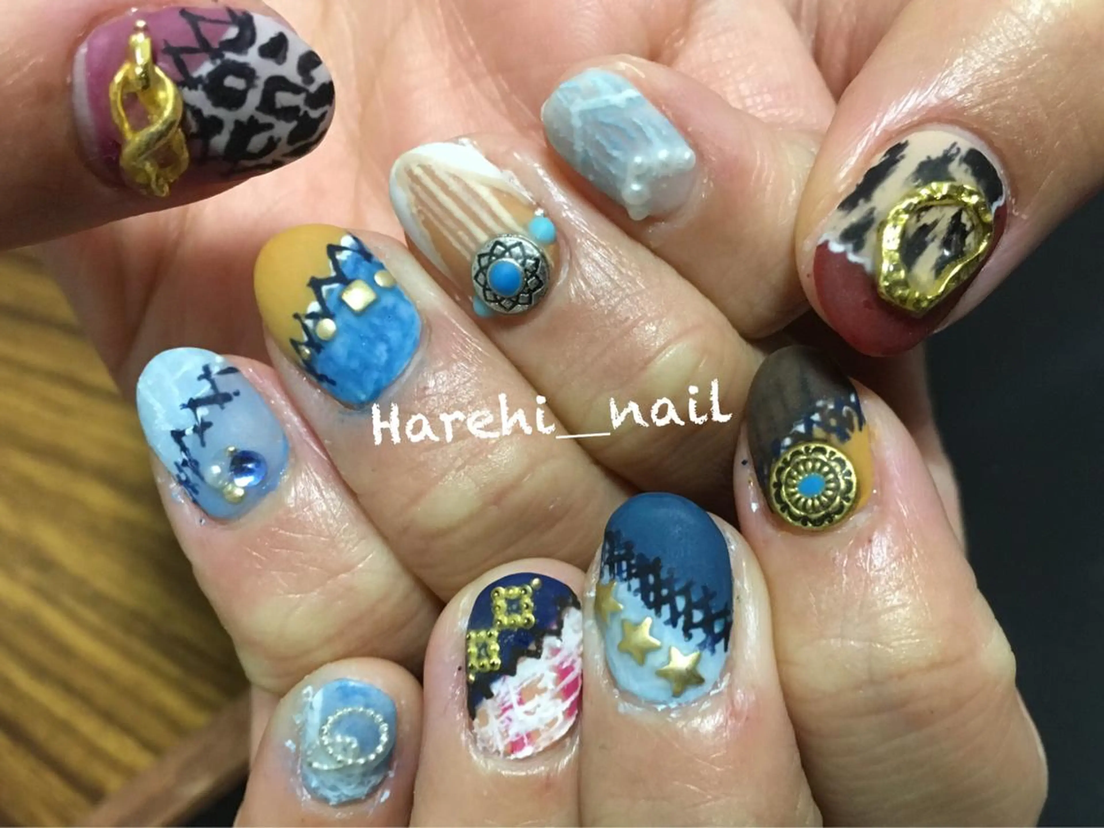 ネイル ハンドネイル Harehi_ nailのネイルデザイン