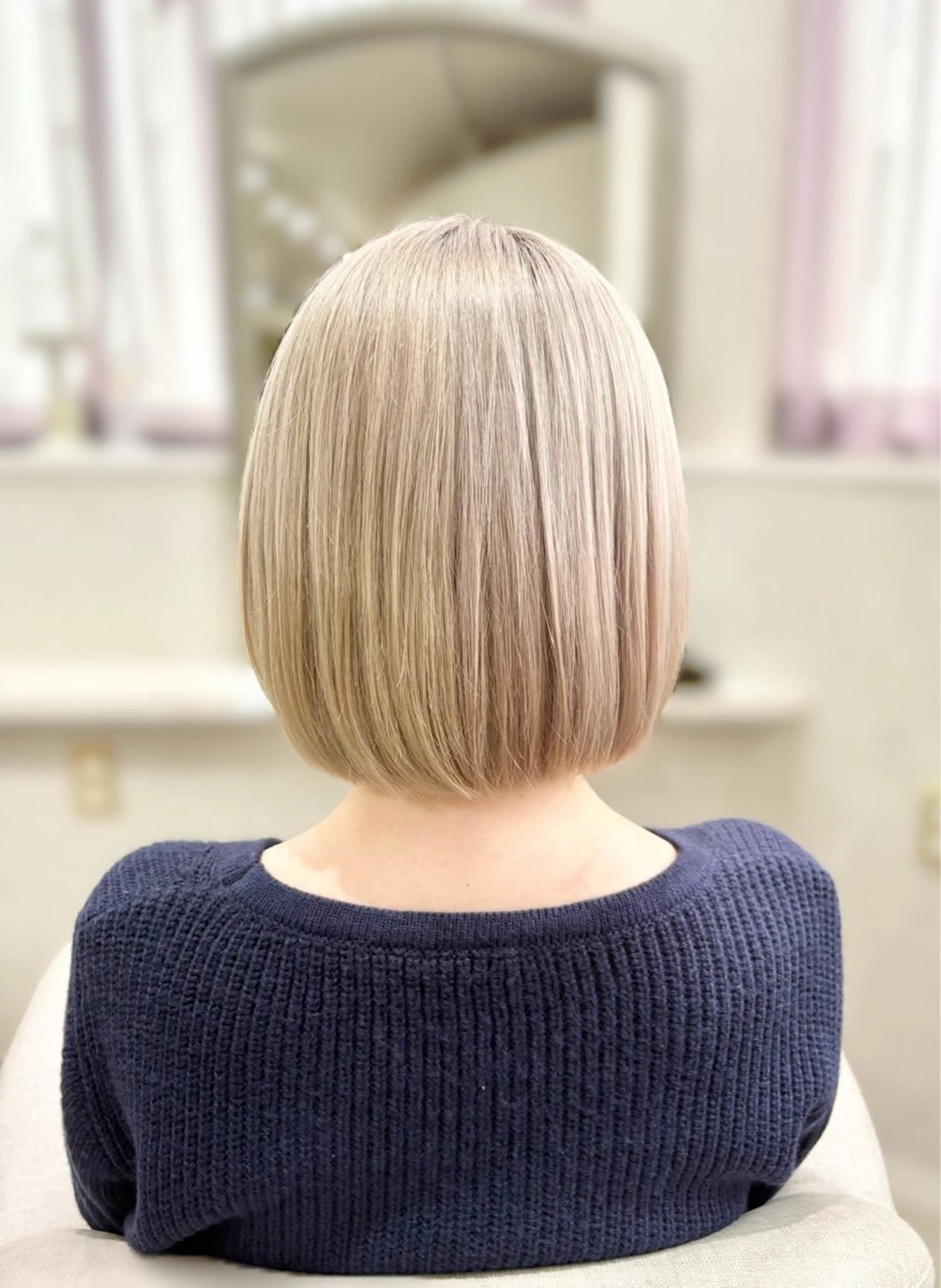 ショート カラー ベージュカラー ホワイトベージュ 大宮/髪質改善/ yuzuki🌙のヘアスタイル