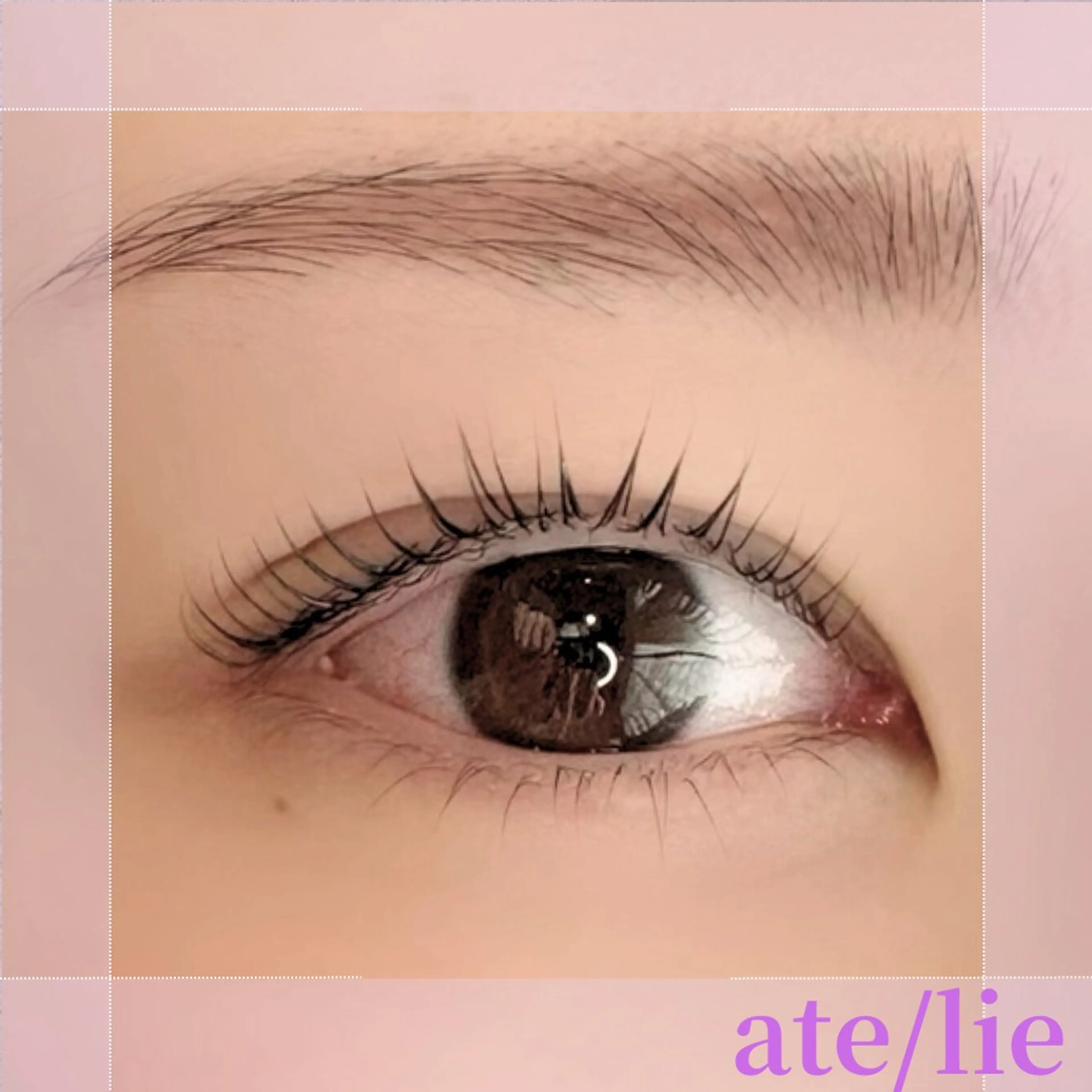 マツエク・マツパ マツパ ate/lie アテリアのマツエク・マツパデザイン