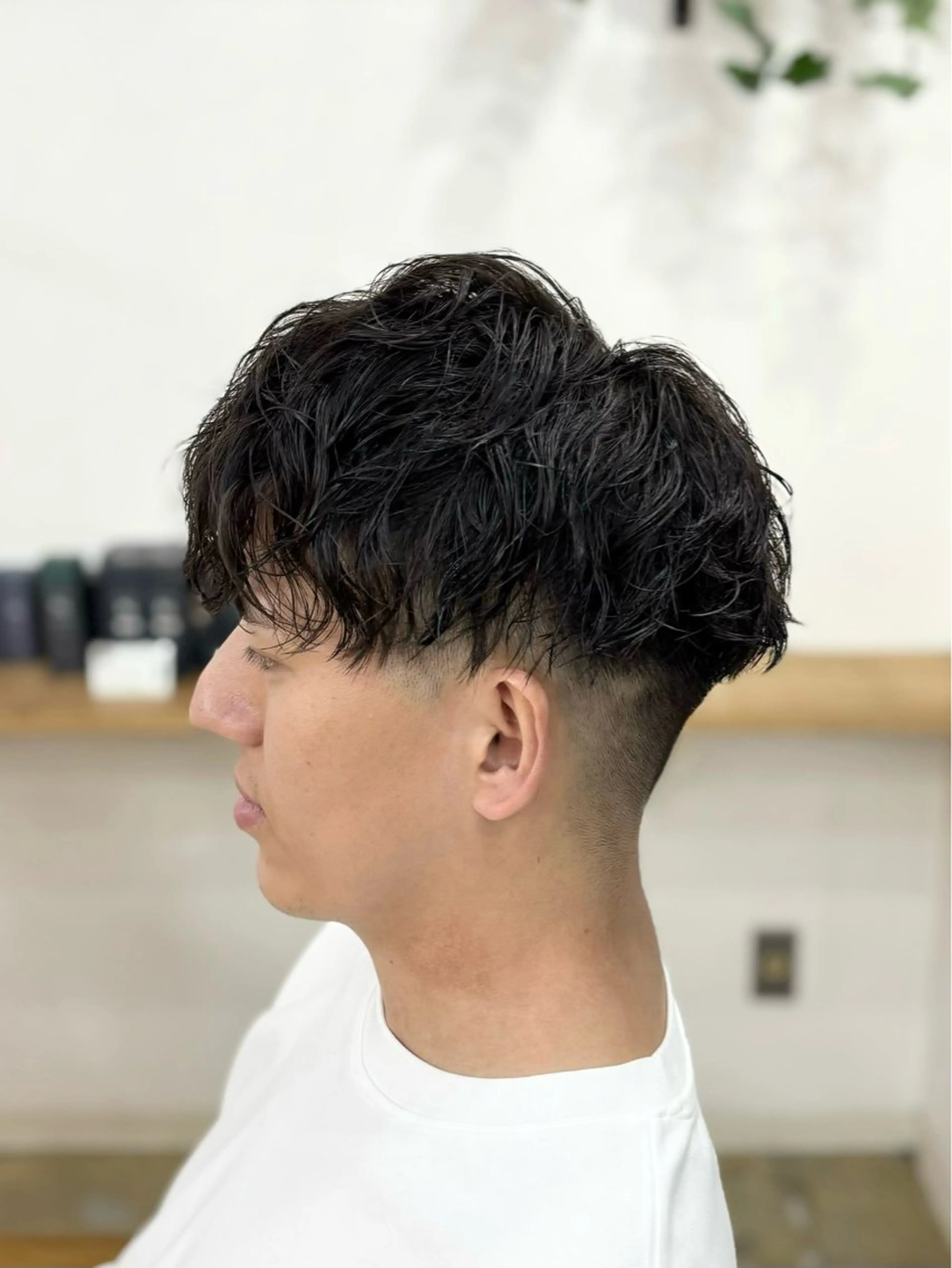パーマ メンズ 金子 千登のヘアスタイル