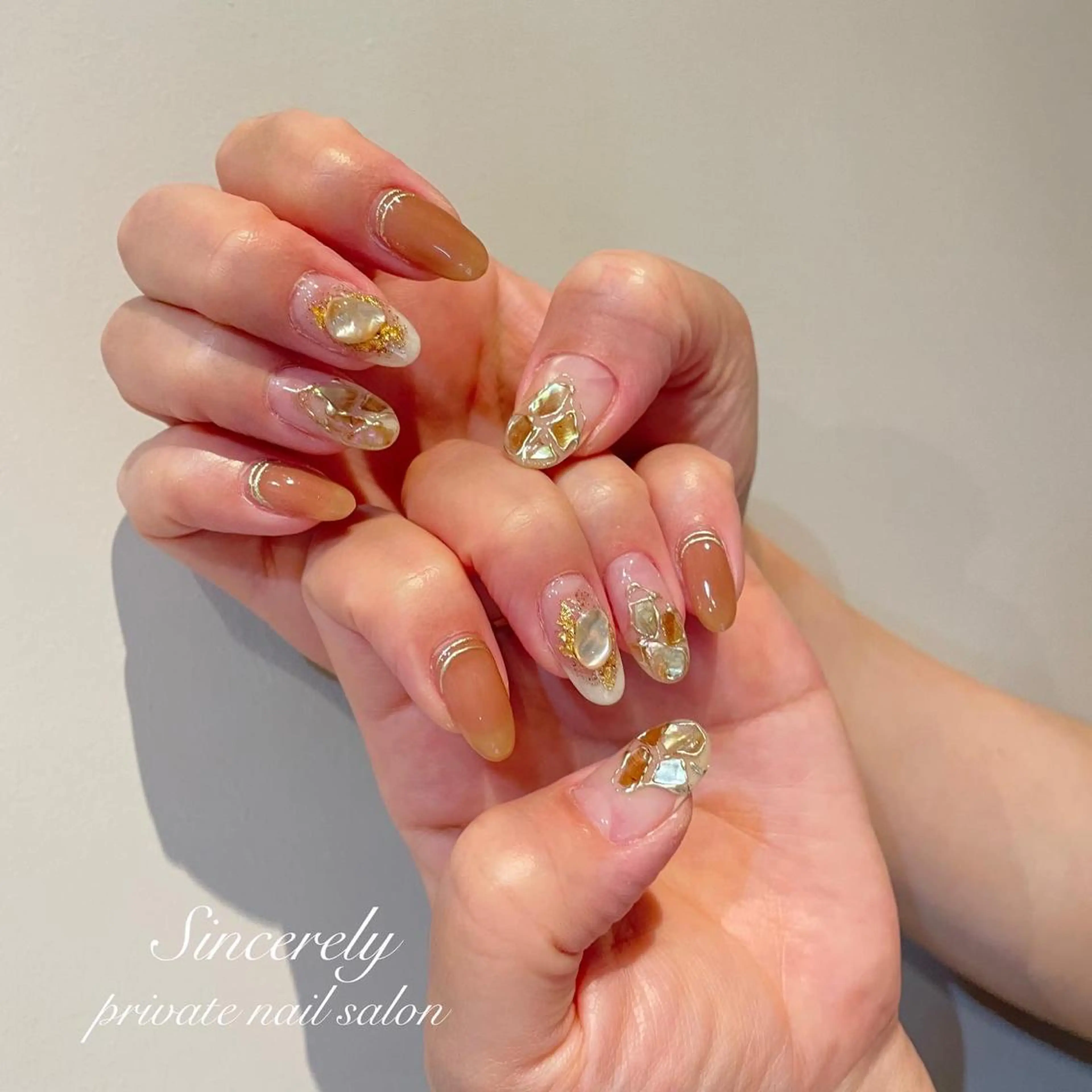 ネイル ハンドネイル Sincerely 【シンシアリー】のネイルデザイン
