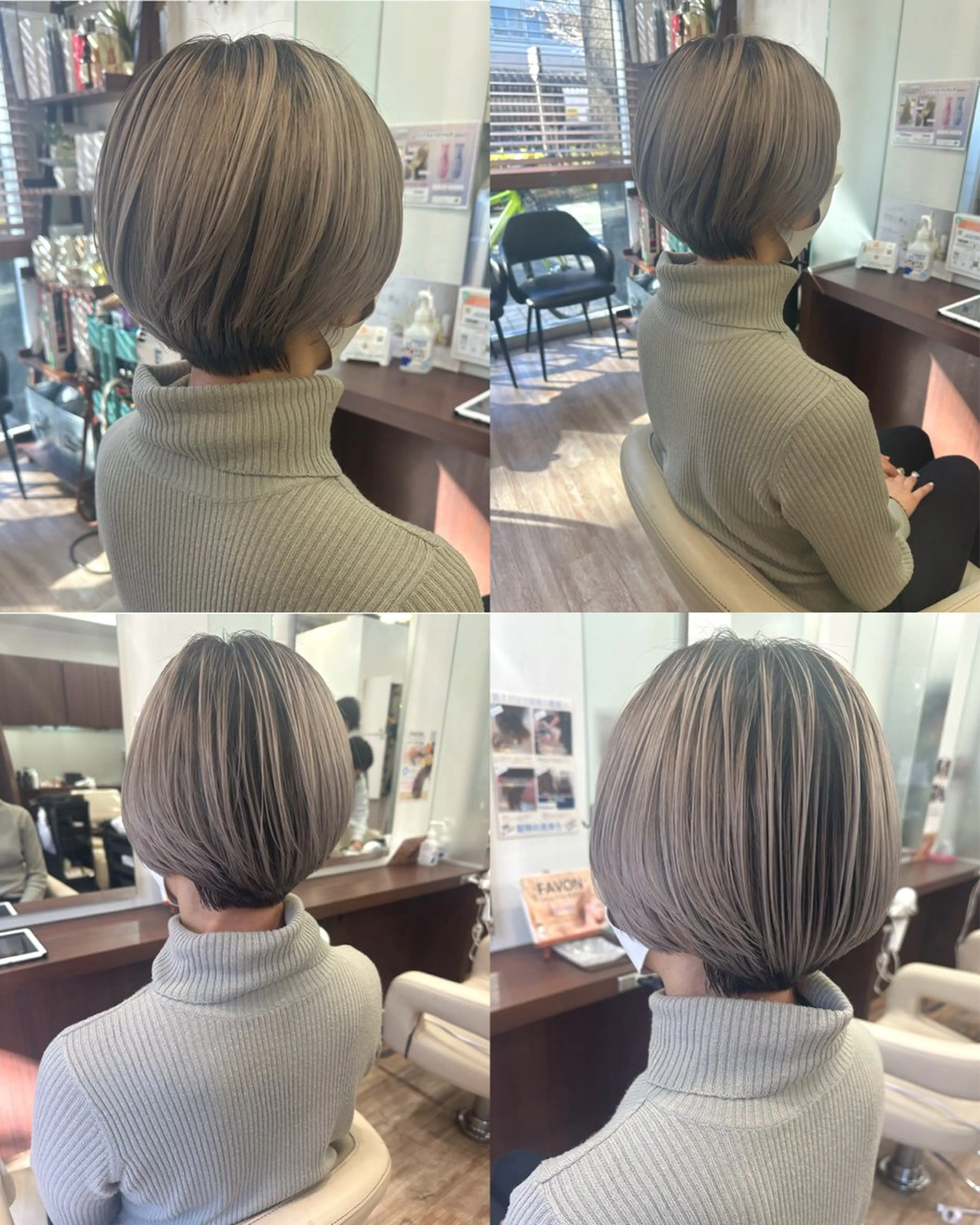 💇‍♀️ショートカット(5センチ以上切らせてくれる方)✂︎➕トリートメント付🫧の写真