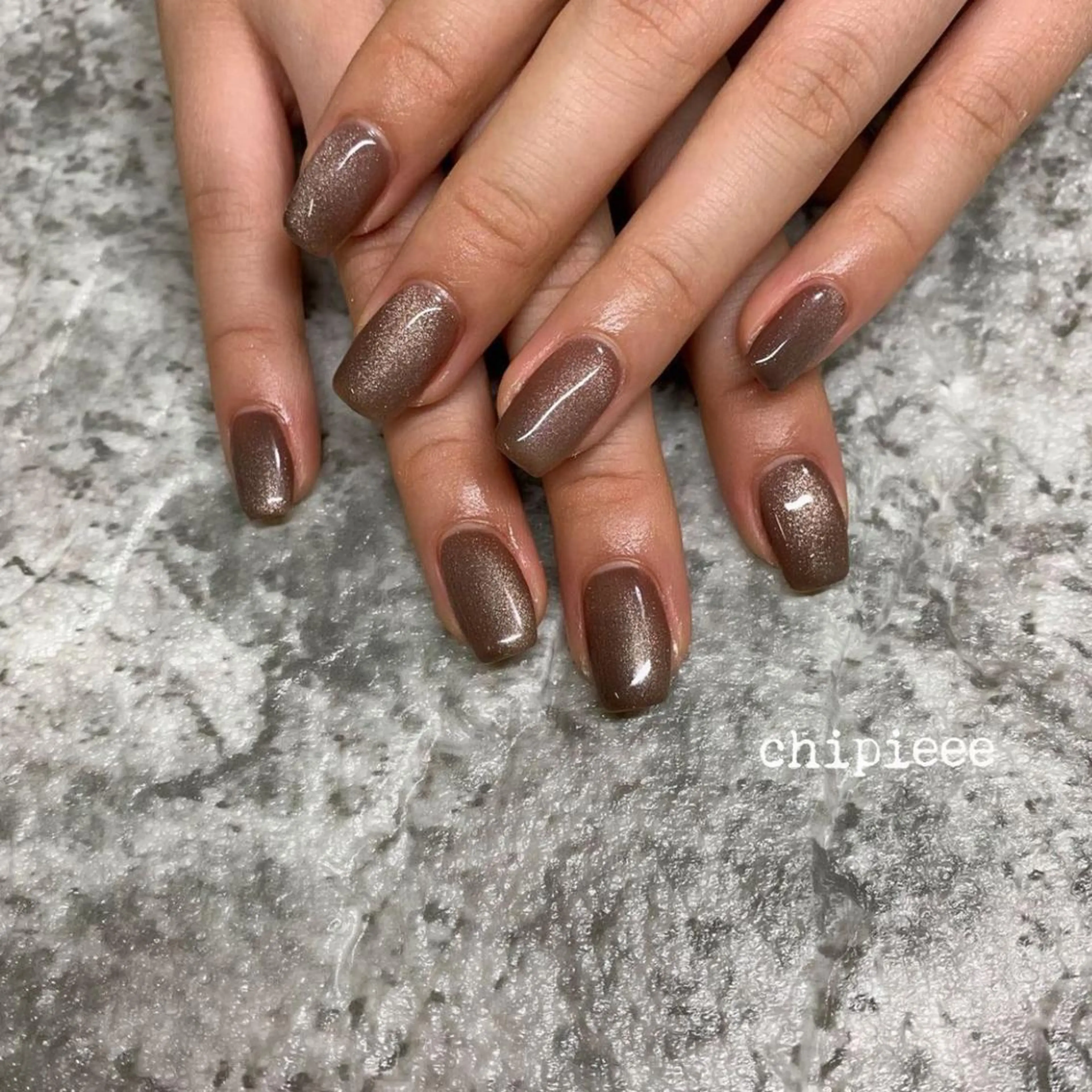 ネイル マグネットネイル . SHIORIのネイルデザイン