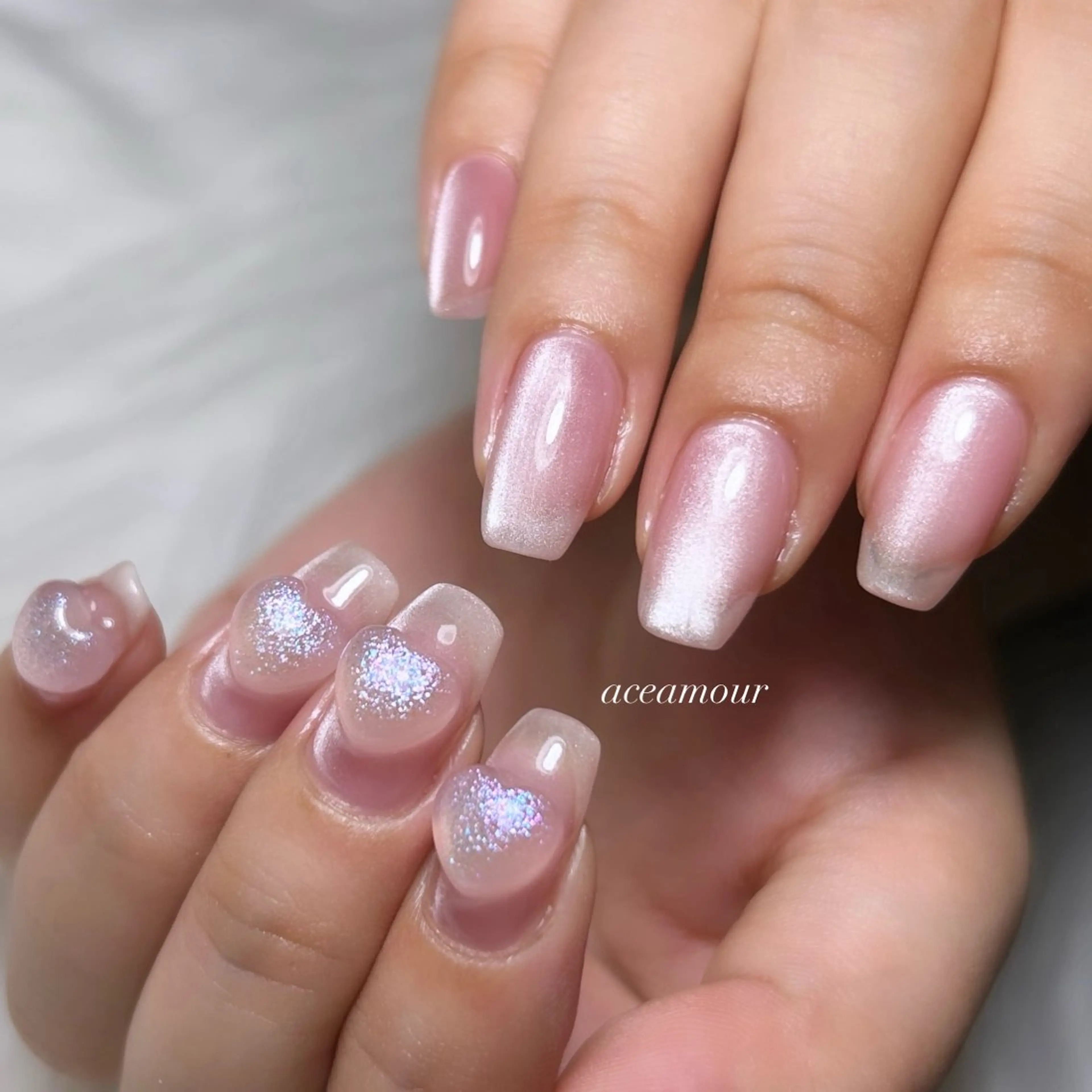 ネイル ハンドネイル ネイル/耳つぼ /新ホワイトニングのネイルデザイン