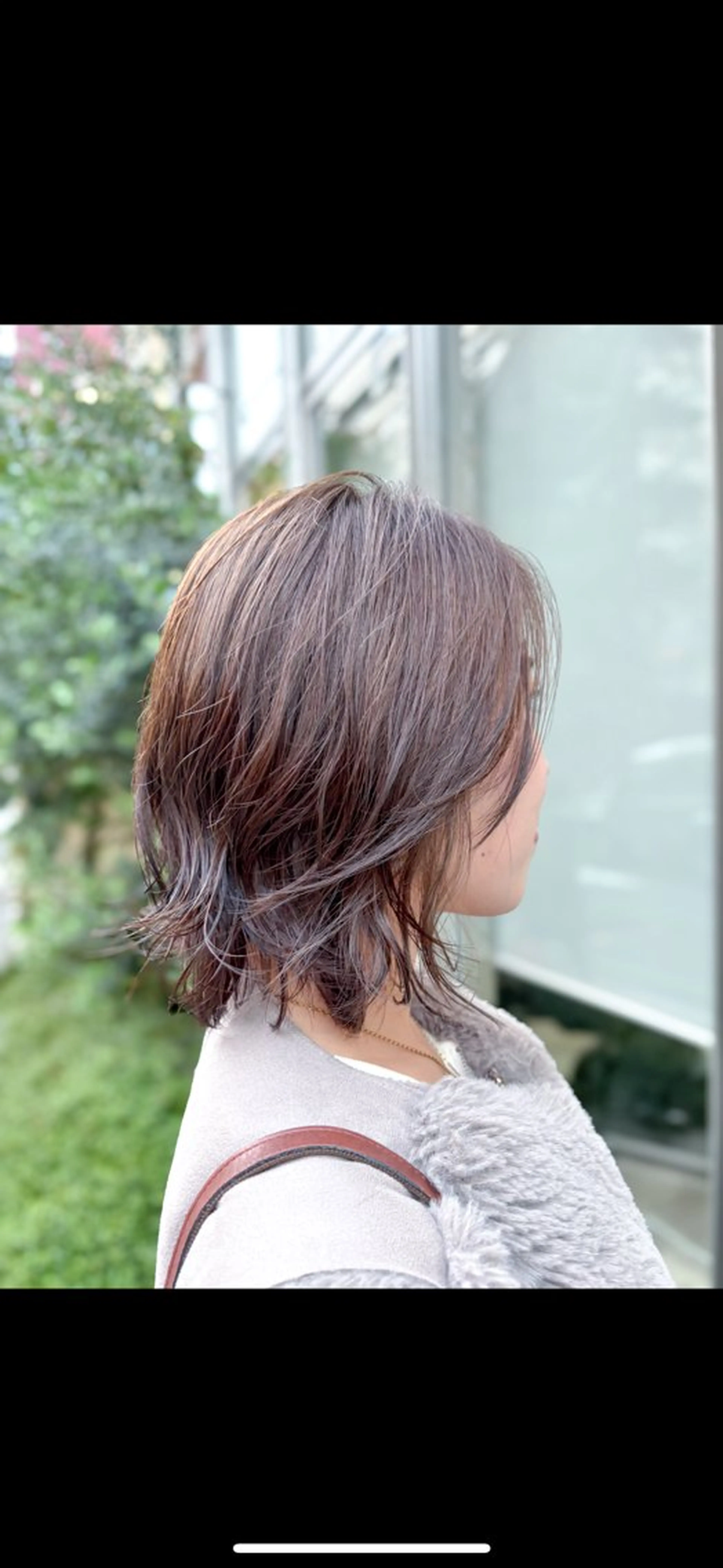 ミディアム カラー パーマ ミディアムパーマ Lehm所属・表参道/さあ や/大人ナチュラルのヘアスタイル