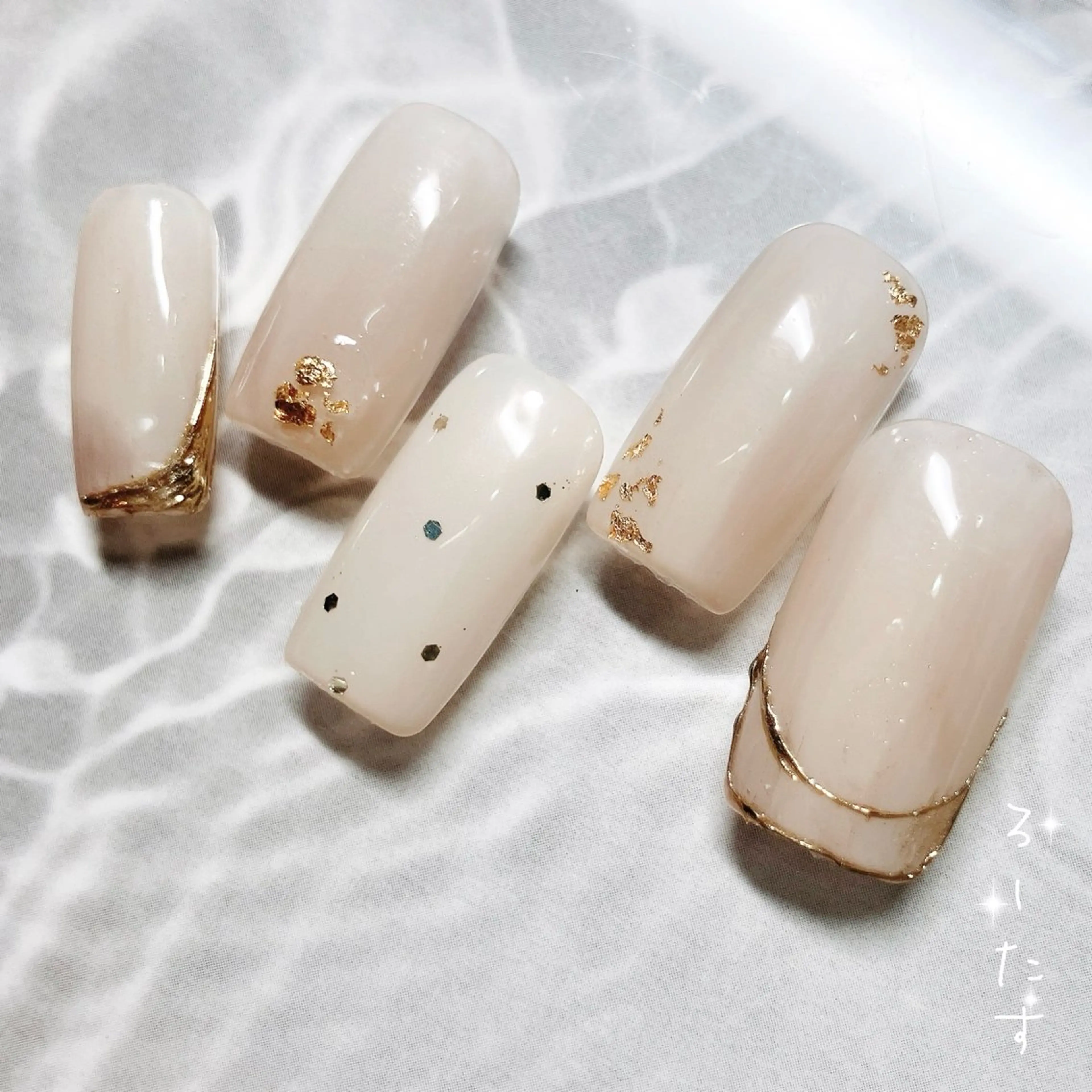 ネイル ハンドネイル マオジェル導入サロン ♡ろーたすのネイルデザイン