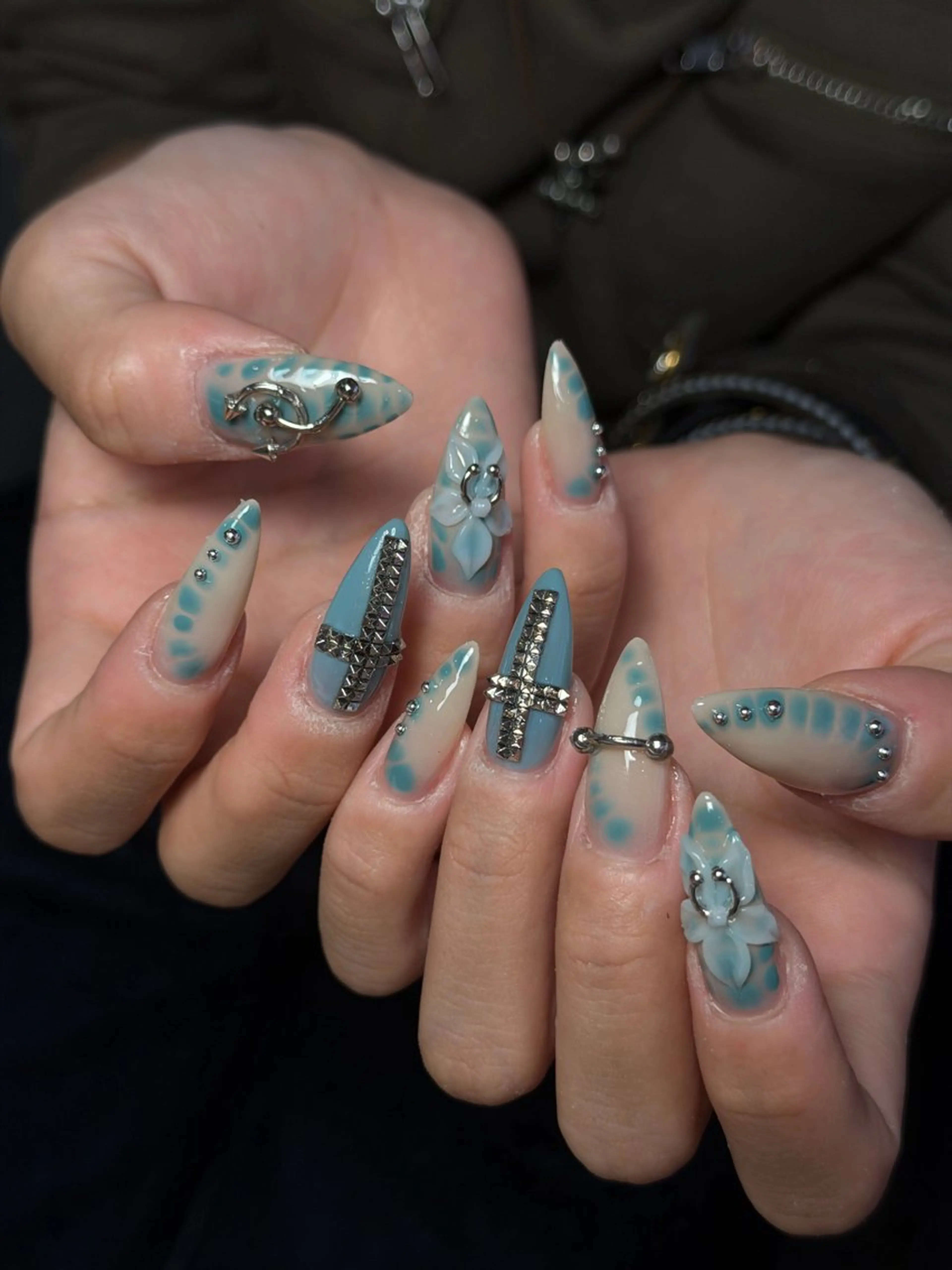 ネイル 韓国ネイル シンプルネイル ワンホンネイル ハンドネイル CoMo Nailのネイルデザイン