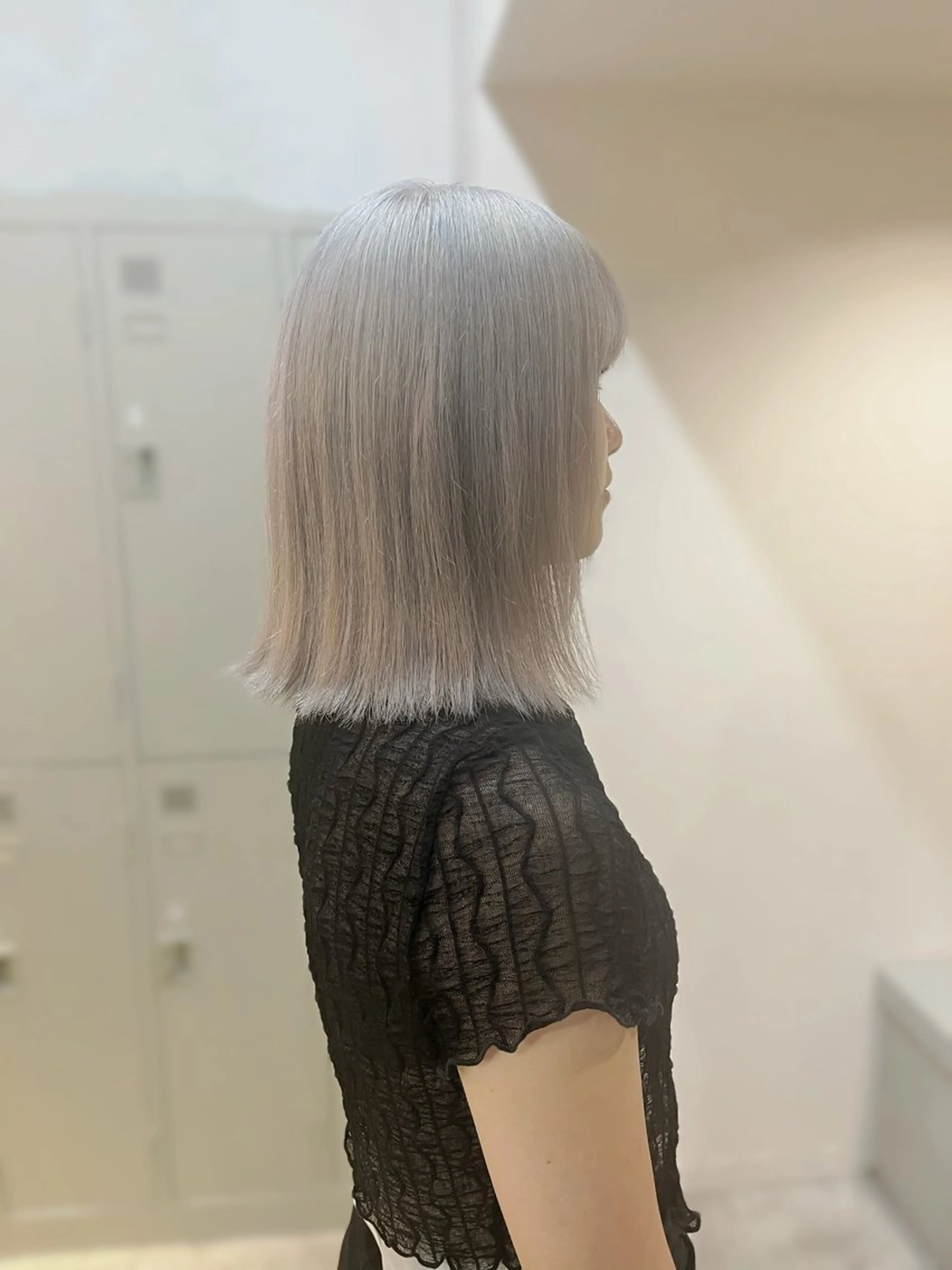 ミディアム 🌈モテ色 村上のぶきのヘアスタイル