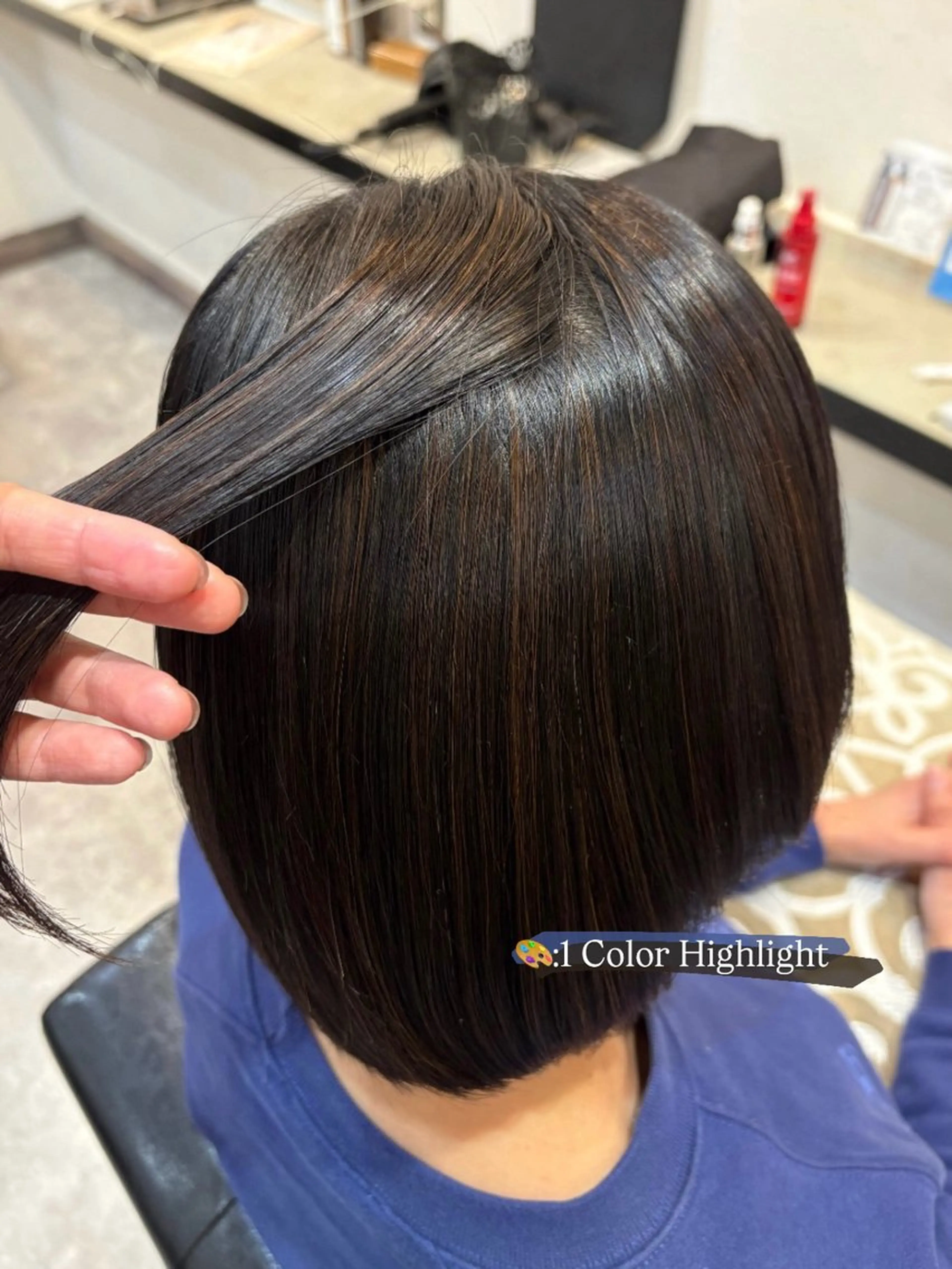 ショート カラー ハイライトカラー ハイライト 🪄くすみカラー❇️ 名塚比奈乃🪄のヘアスタイル