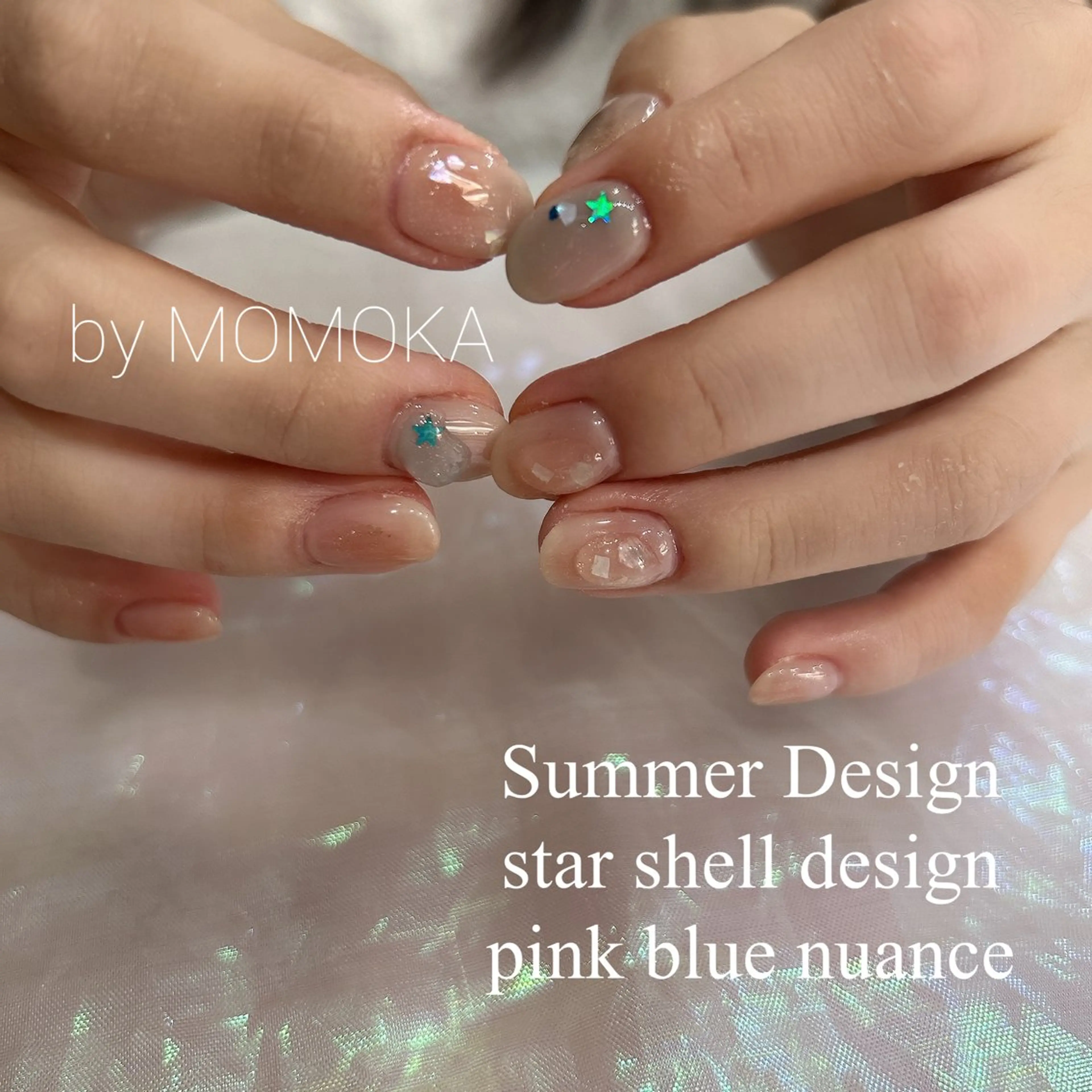 ネイル ニュアンスネイル ハンドネイル momoka_nails所属・Momo nailsalonのネイルデザイン