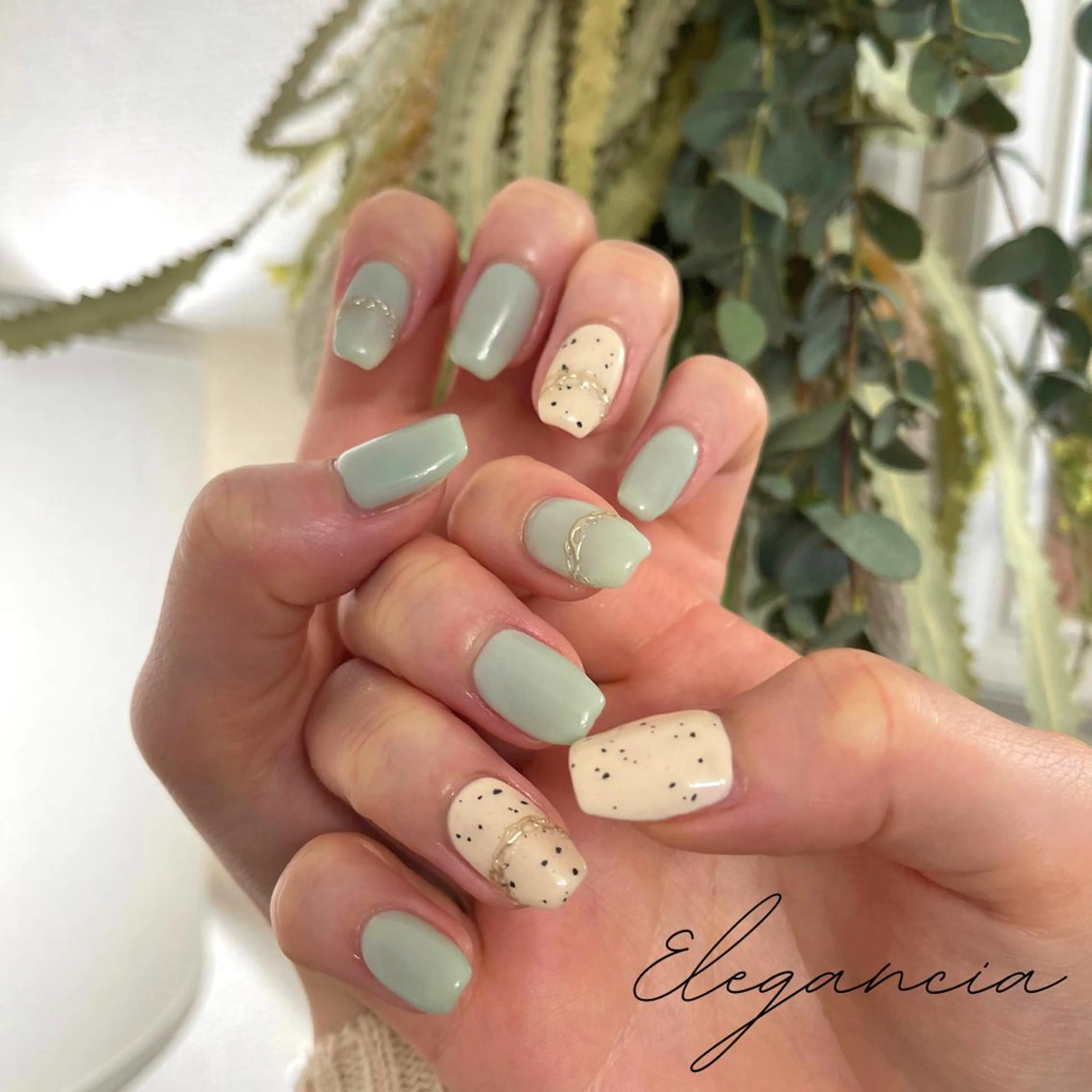 カラー ネイル ハンドネイル Elegancia. Hiromiのネイルデザイン