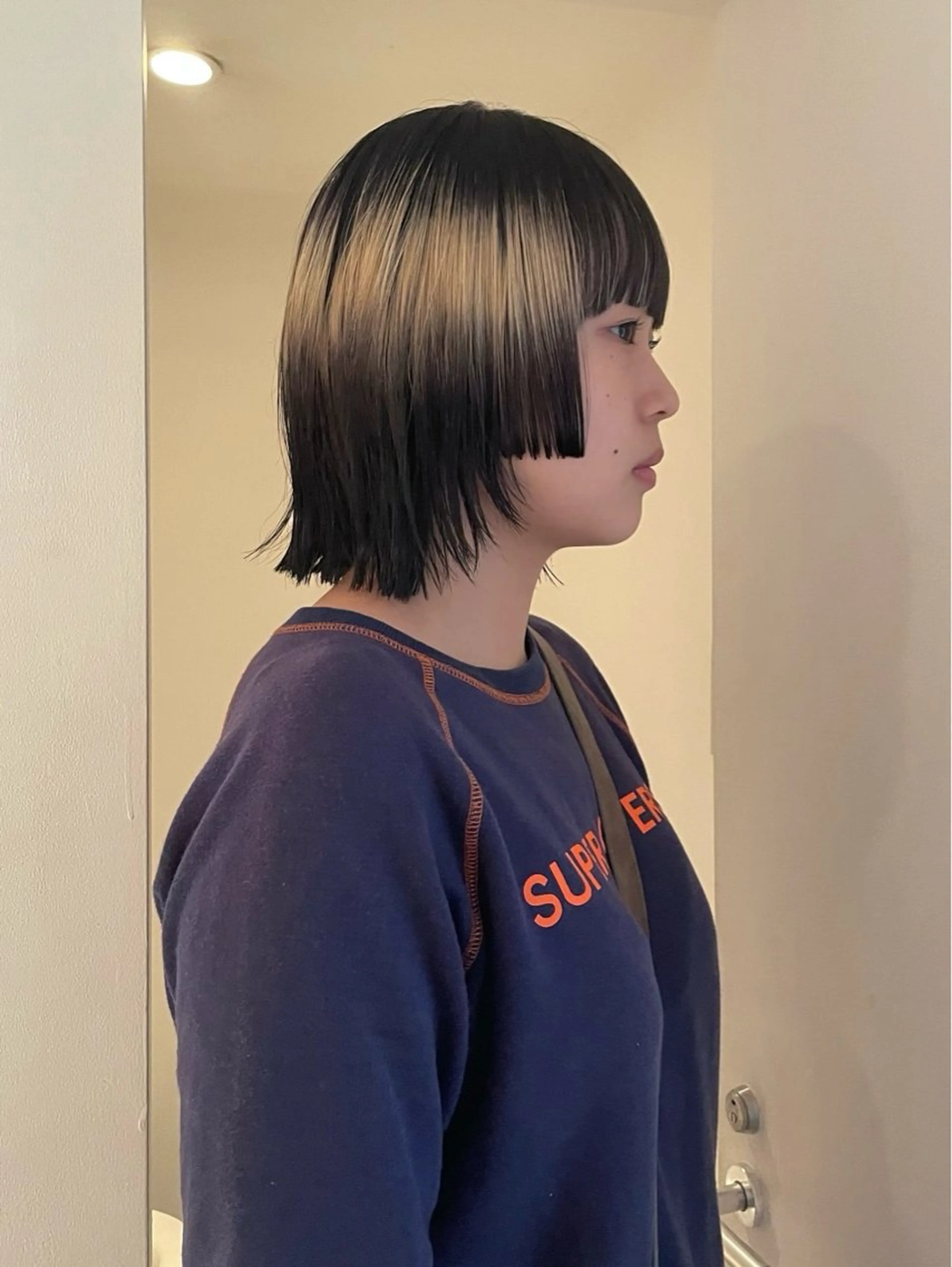 ショート カラー ヘアカラー トリートメント chiharu ボブ/レイヤーのヘアスタイル