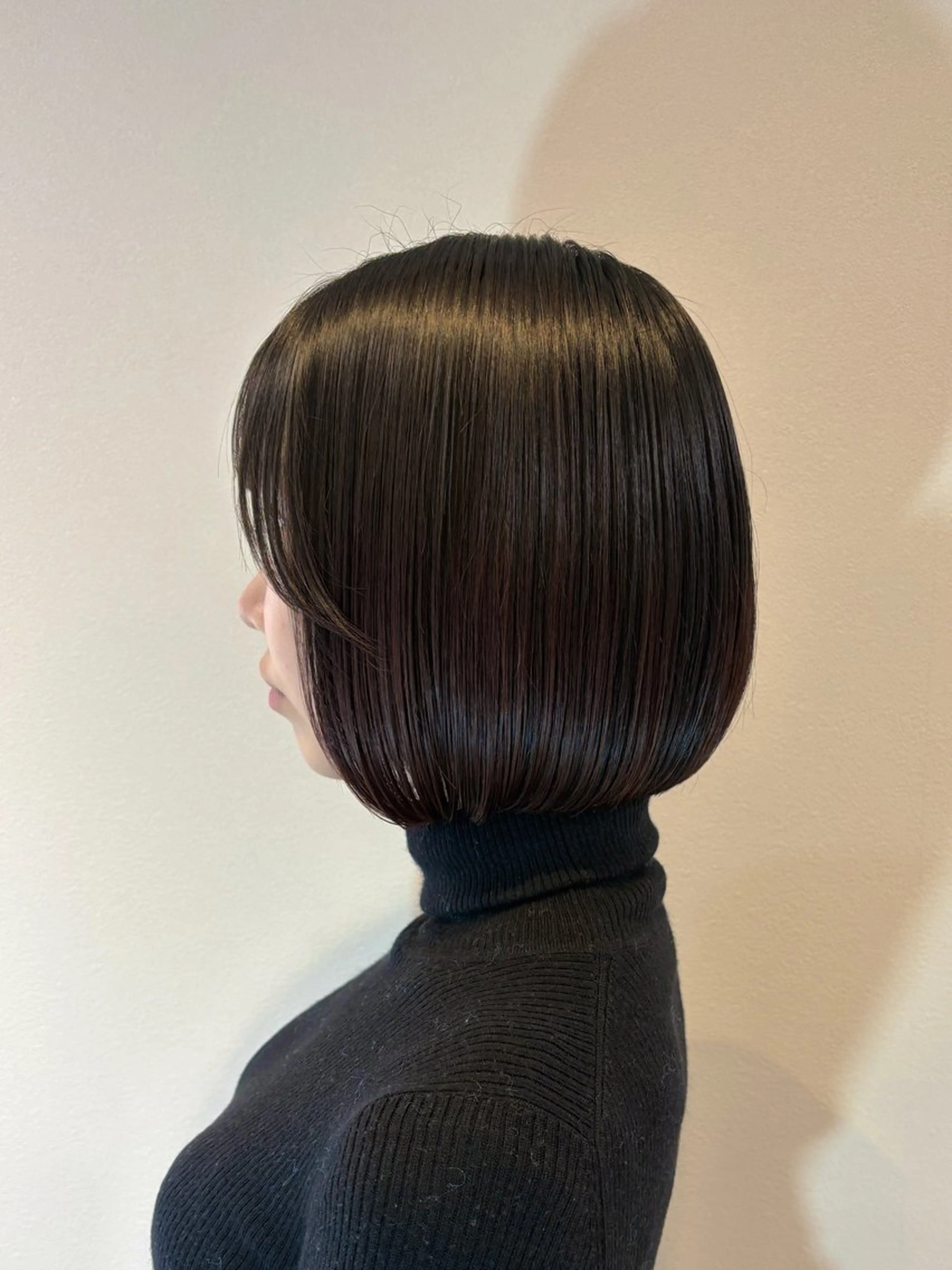 ショート ボブ カット トリートメント ショート/レイヤー/ ボブ/安本和史のヘアスタイル