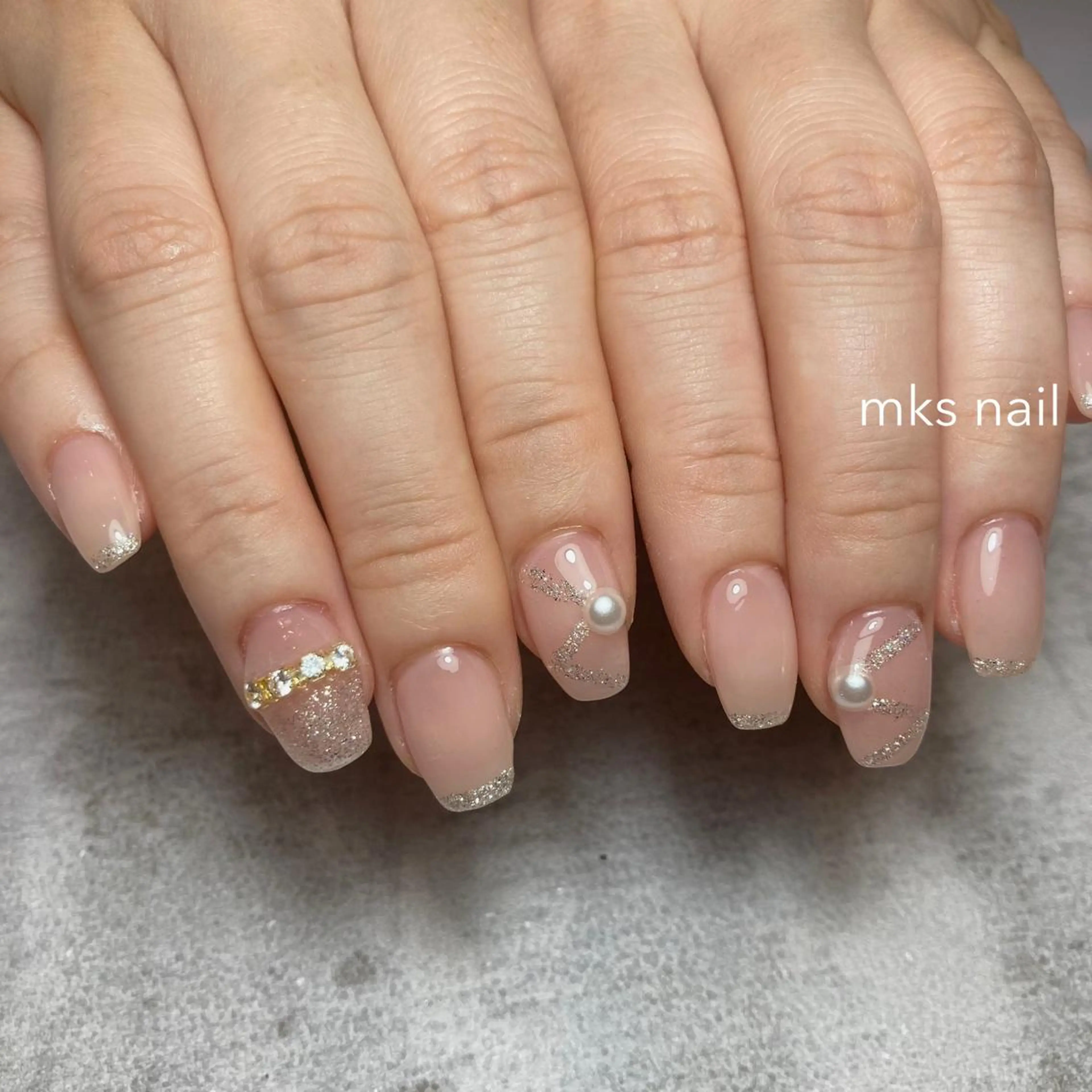 ネイル ハンドネイル mks＊ nailのネイルデザイン