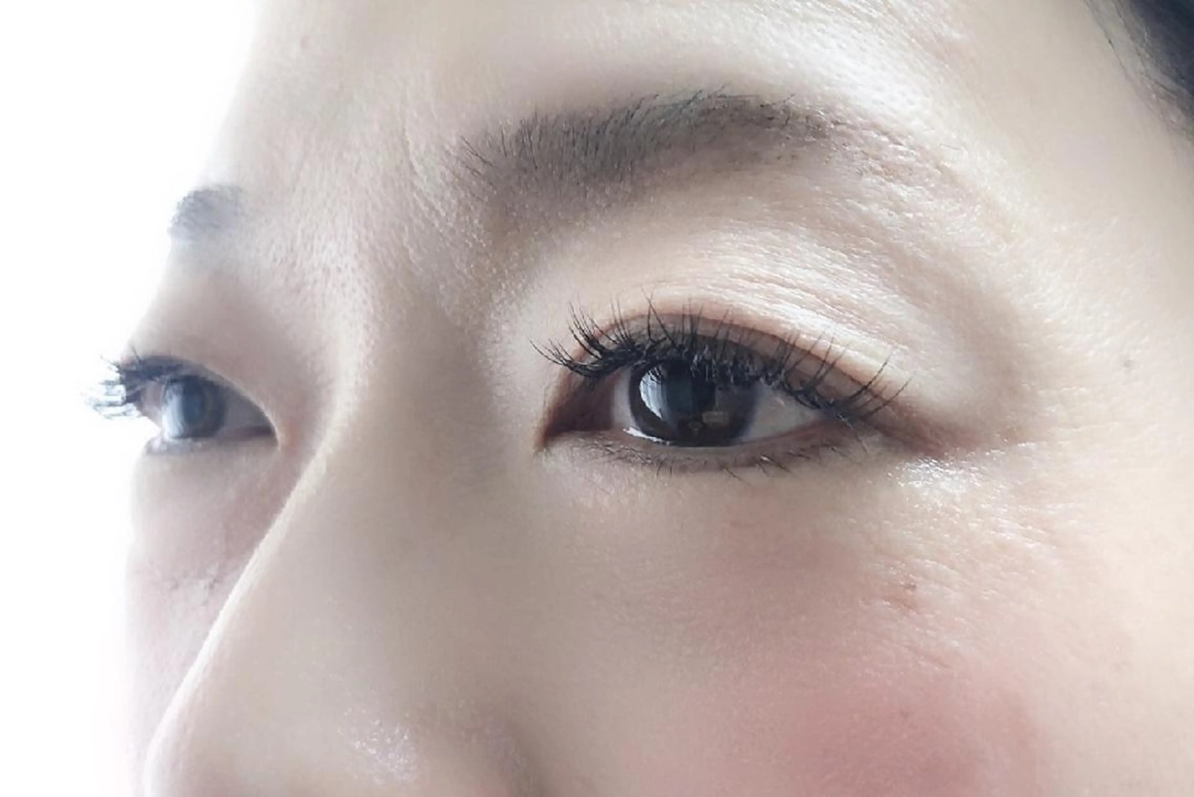 マツエク・マツパ 付け放題 フラットラッシュ ナチュラル まつげパーマ 一重×まつ毛パーマ 吉岡 ゆうなのマツエク・マツパデザイン