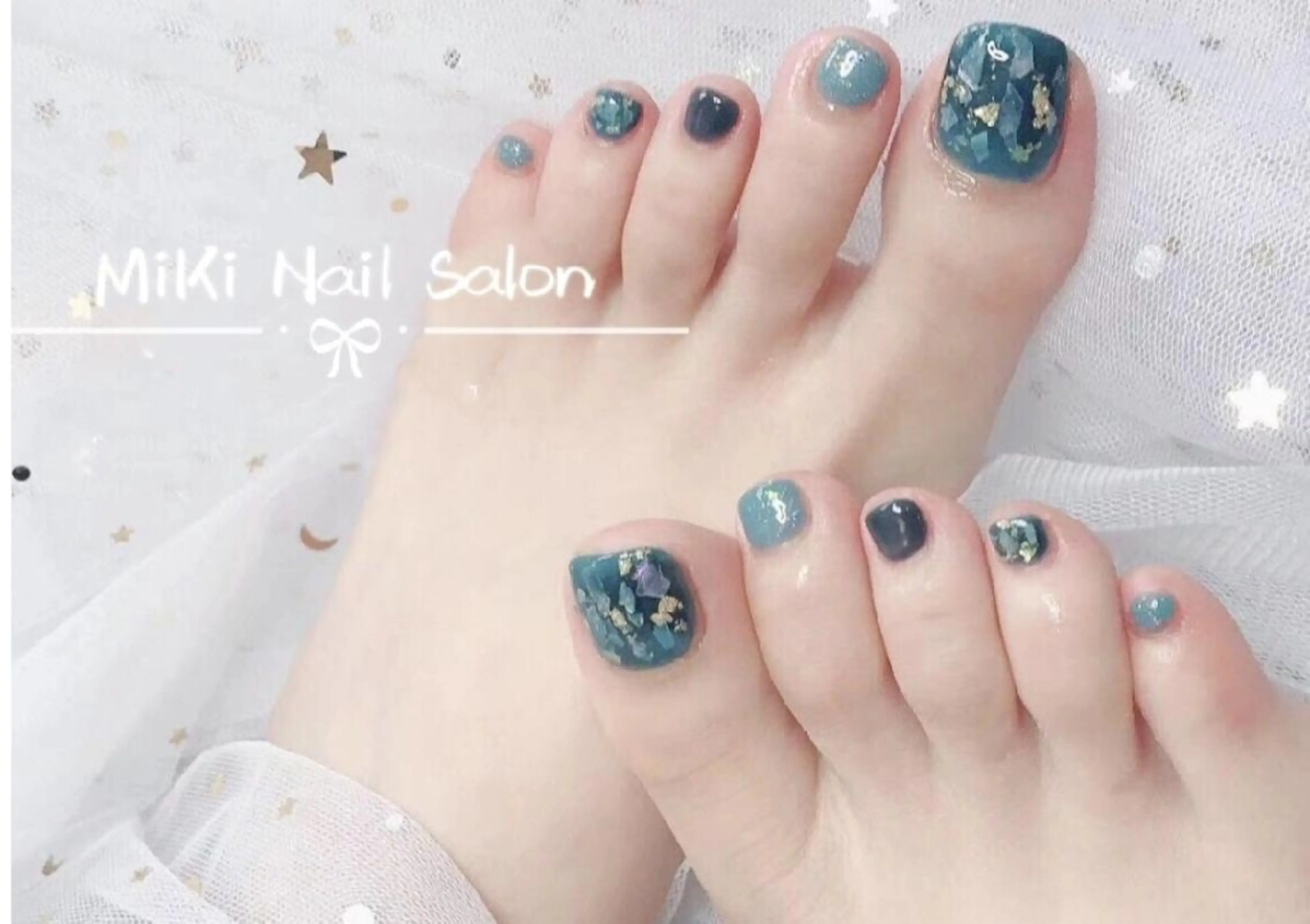 ネイル フットネイル 🎀Yumi✨ ミキネイルサロン池袋のネイルデザイン