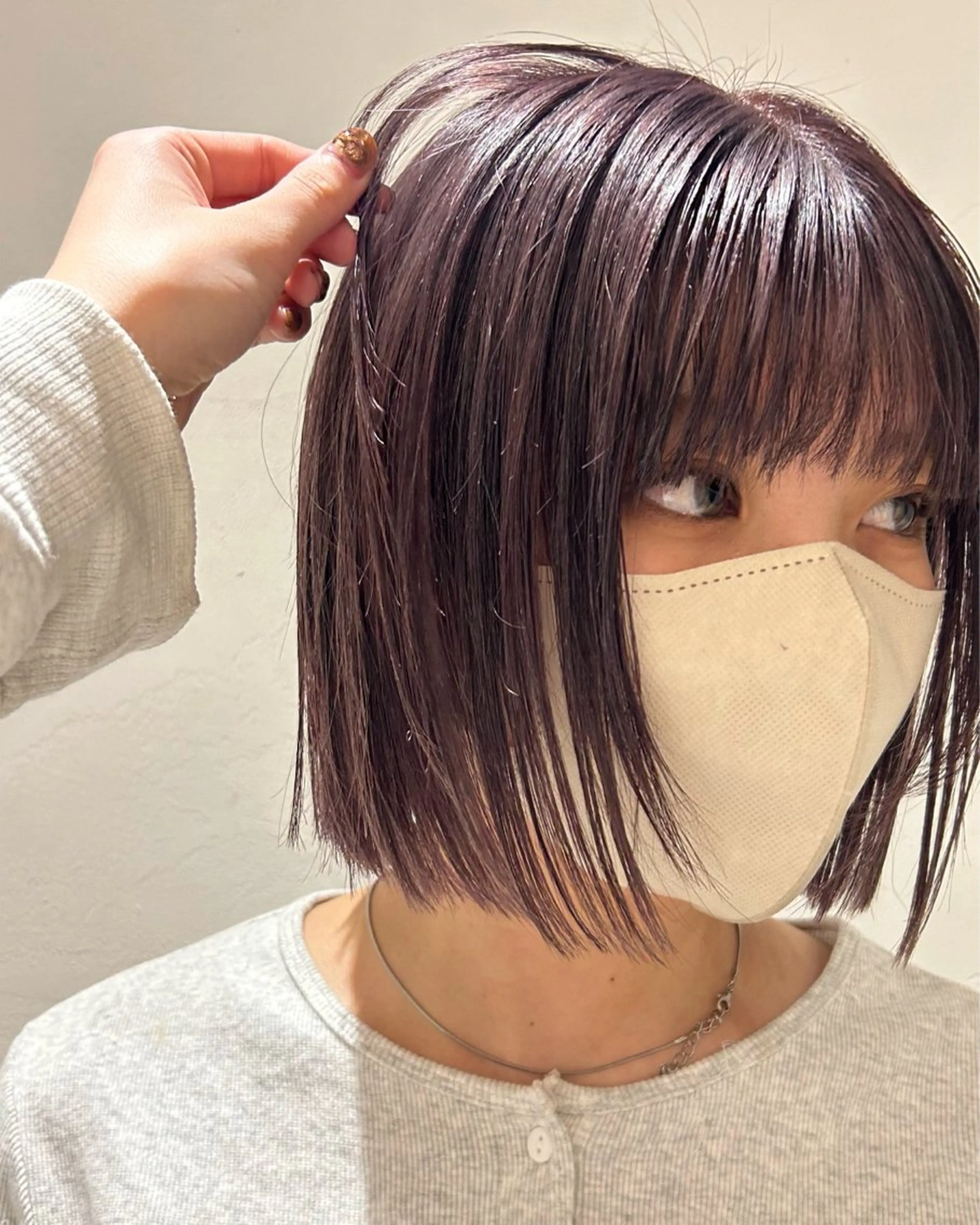 ショート カラー じゅわっと暖色カラー 🍊Moemiのヘアスタイル