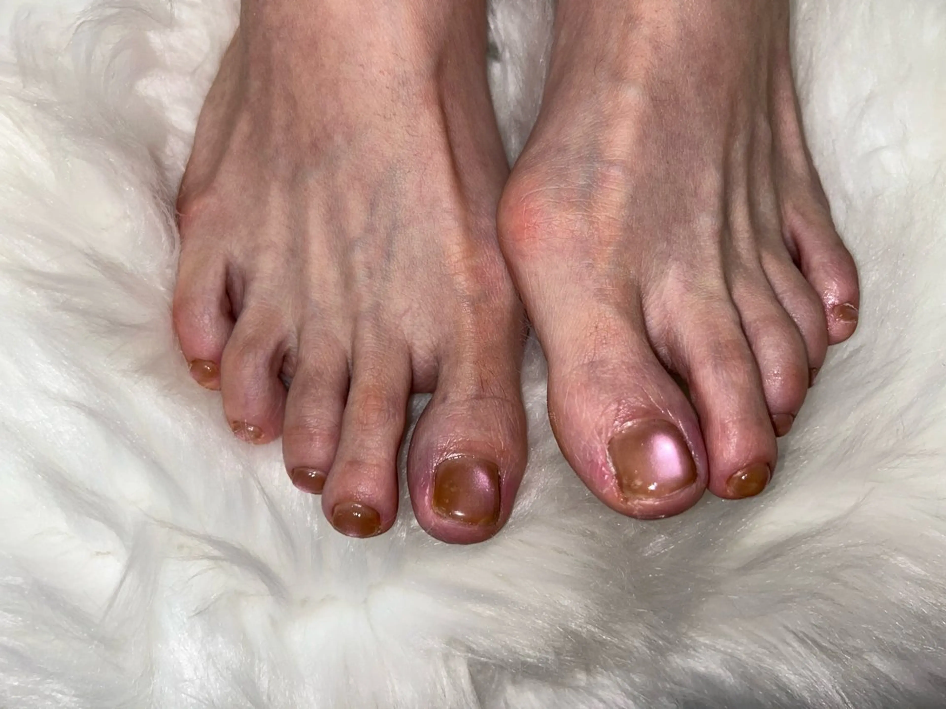 ネイル オーロラネイル 桜ネイル フラワーネイル フットネイル フレンチネイル フットネイル kikinail 溝の口のネイルデザイン