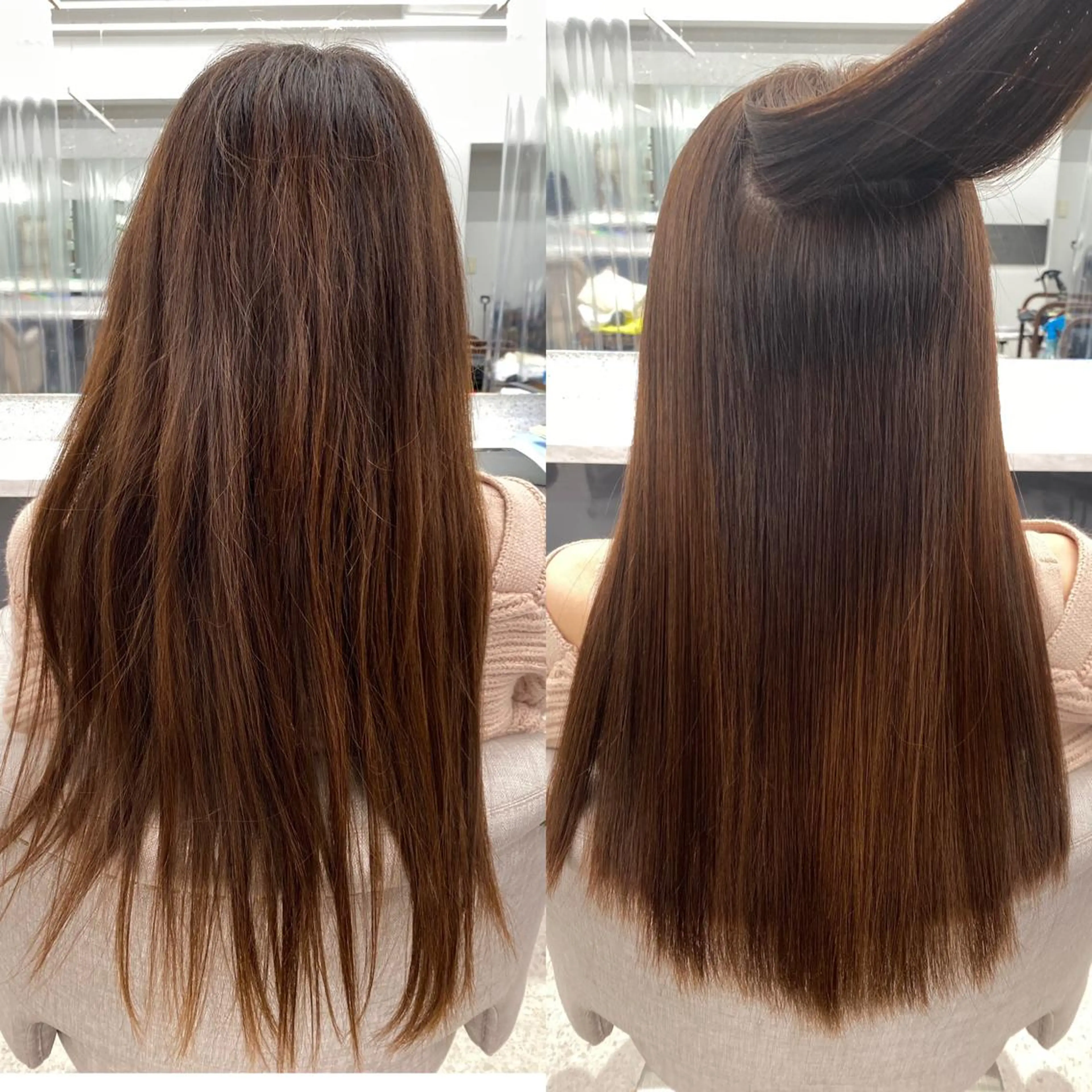 ミディアム カラー パーマ ヘアアレンジ キッズ ネイル マツエク・マツパ カット ヘアカラー トリートメント レイヤーカット/ 髪質改善/羽柴りくのヘアスタイル