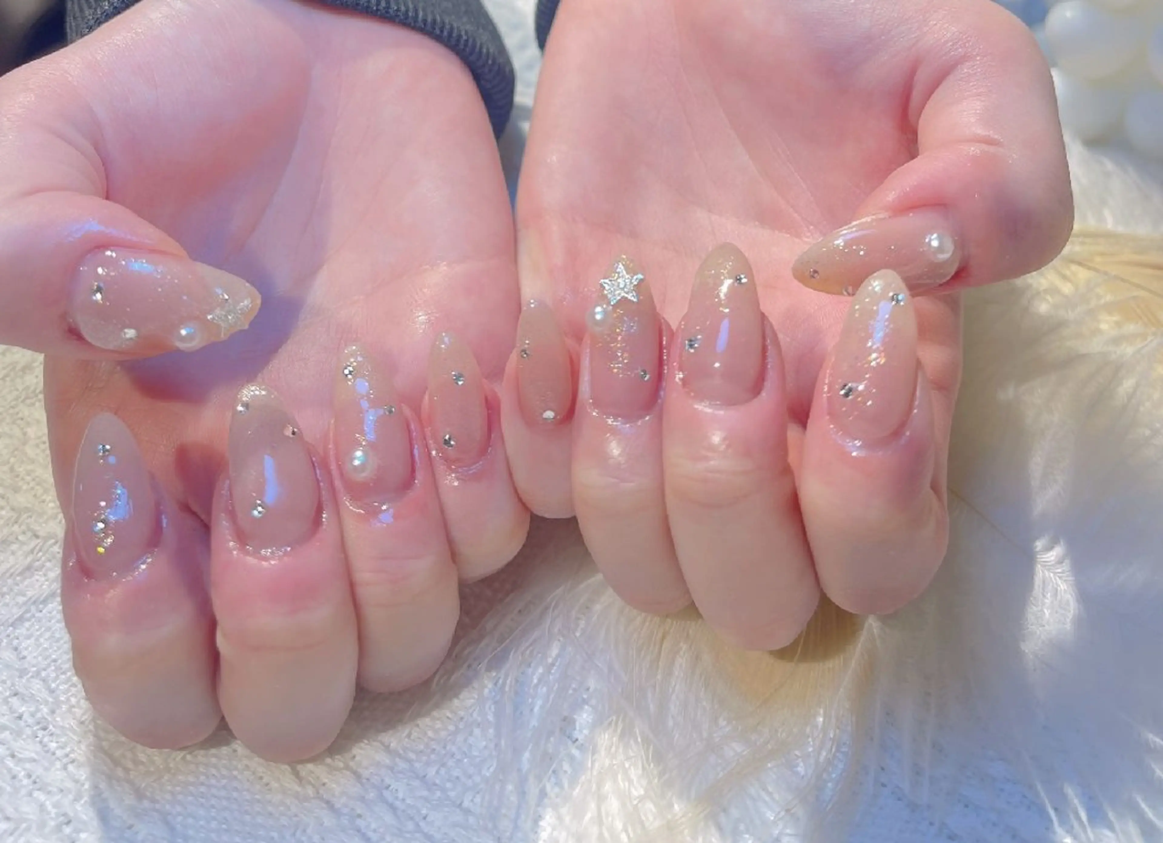 セミロング ninabeauty 新宿のネイルデザイン