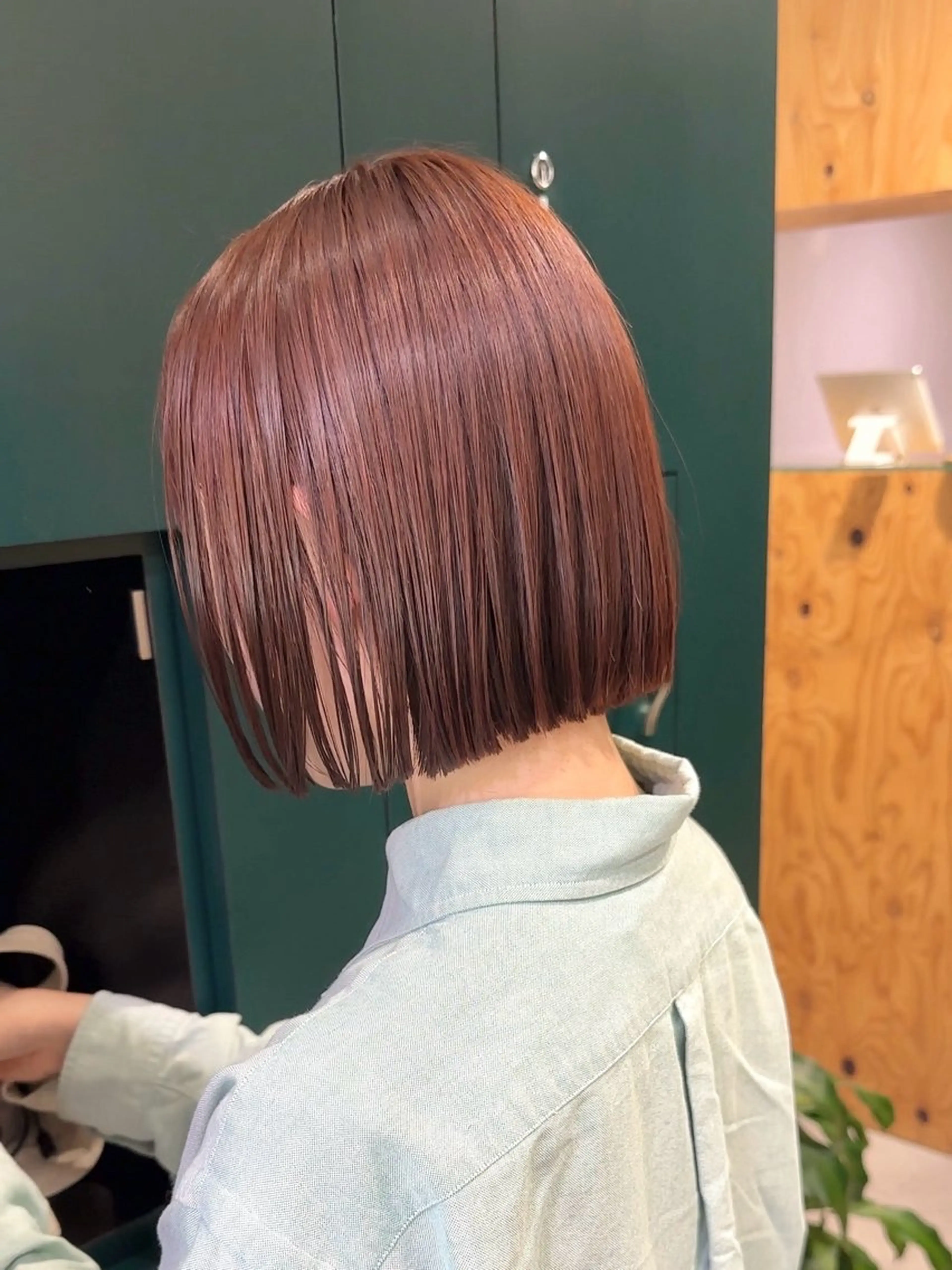 カット+カラー+髪質改善トリートメント（ショート/ボブ/前髪カット/髪質改善/）の写真