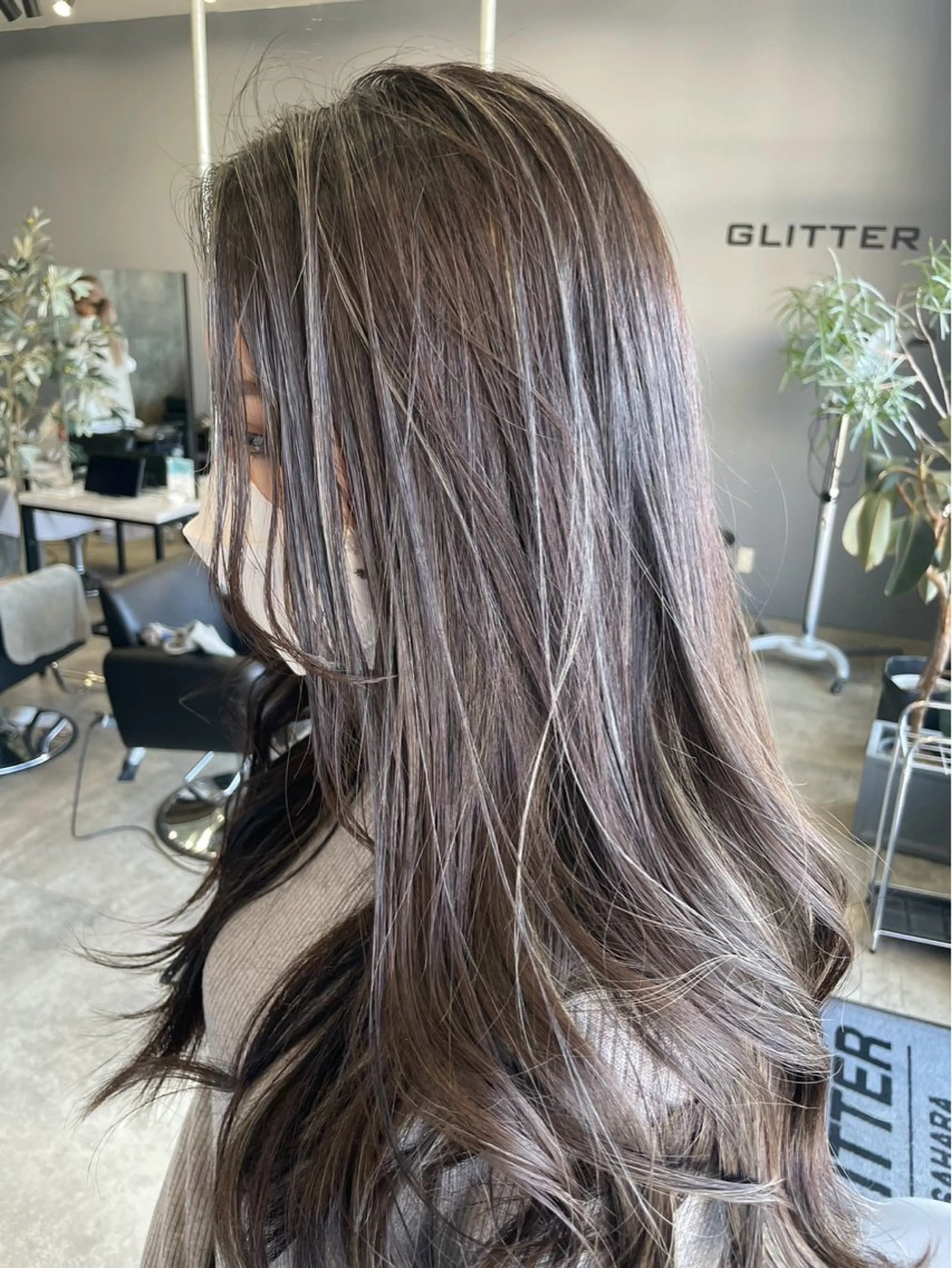 カラー ヘアカラー ✂︎GLITTER ✂︎Yuu✂︎のヘアスタイル