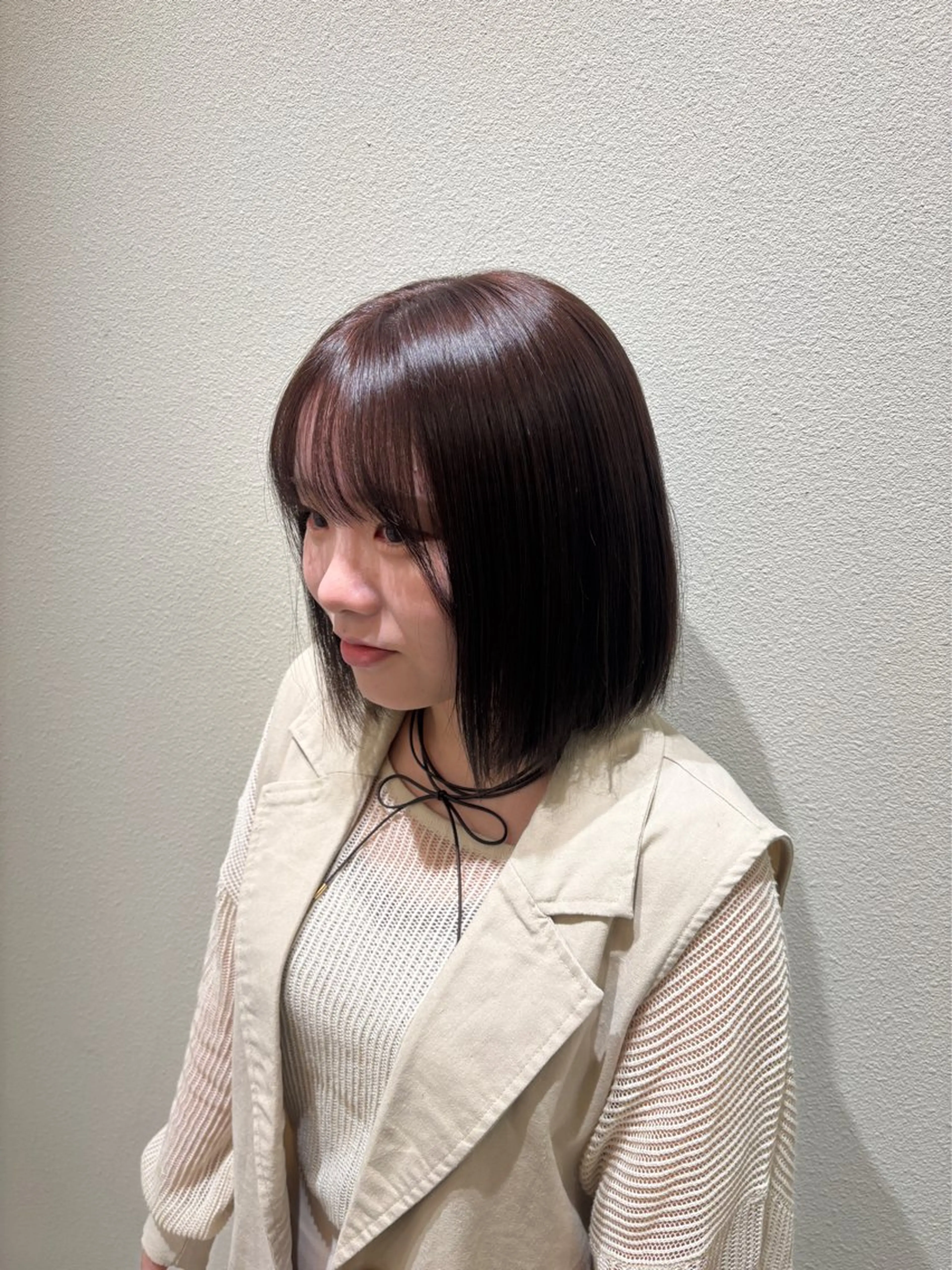 カラー 三ヶ尻 知夏のヘアスタイル