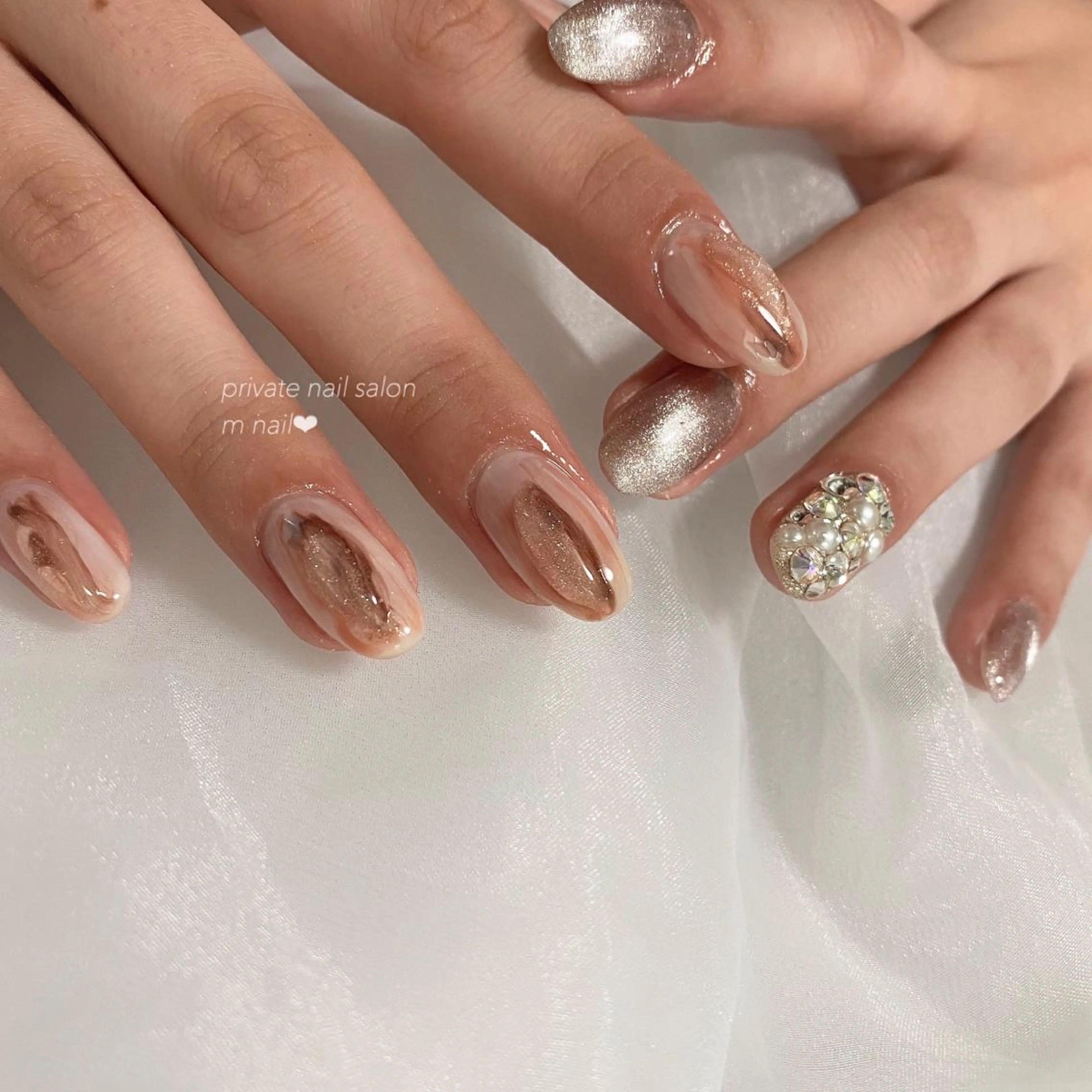 ネイル ハンドネイル 小河原 舞のネイルデザイン