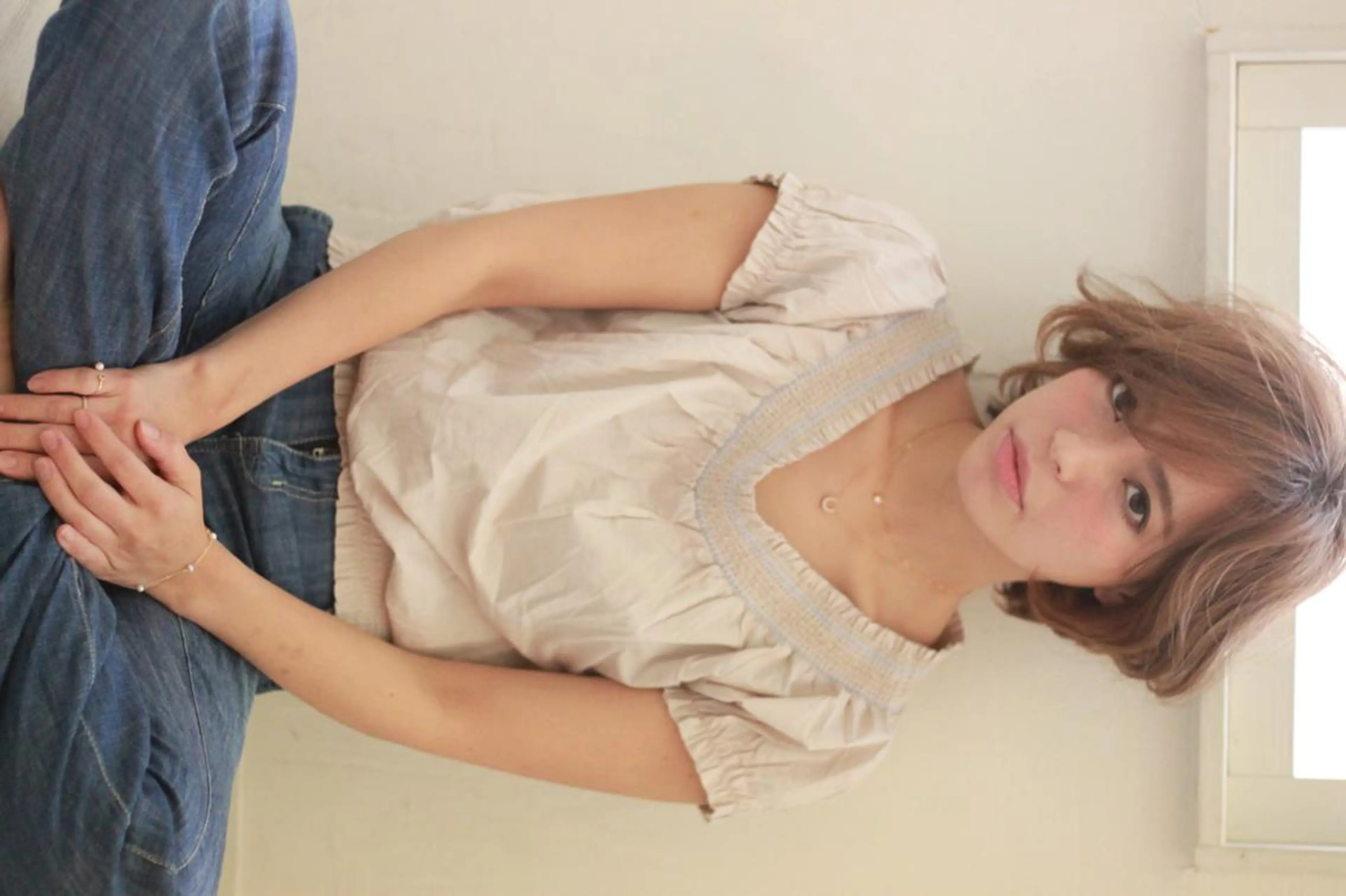 ミディアム カラー Baguz HAIRのヘアスタイル