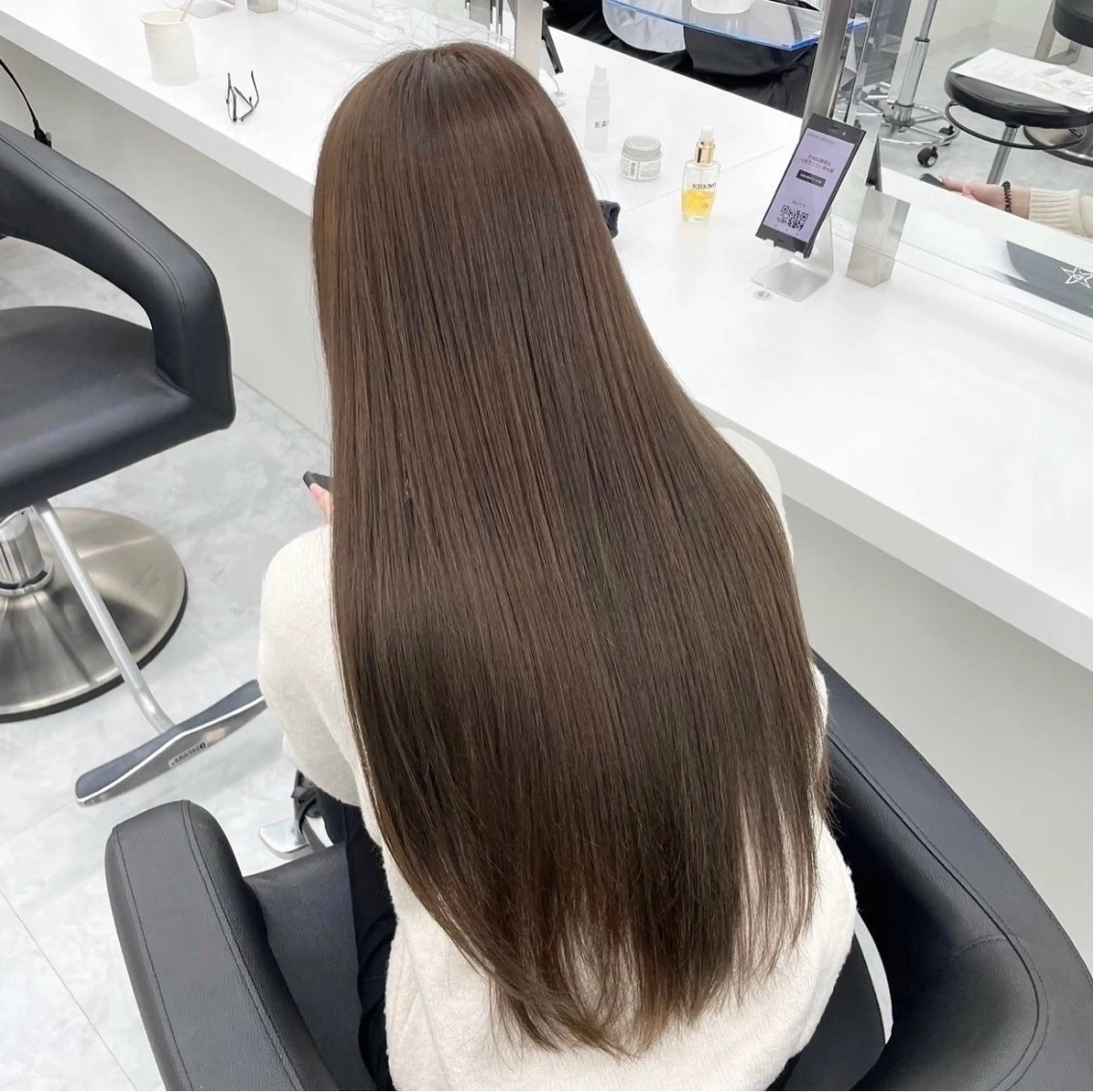 ロング カラー ヘアアレンジ 🦋艶出しワンカラー 🦋MASAKIのヘアスタイル