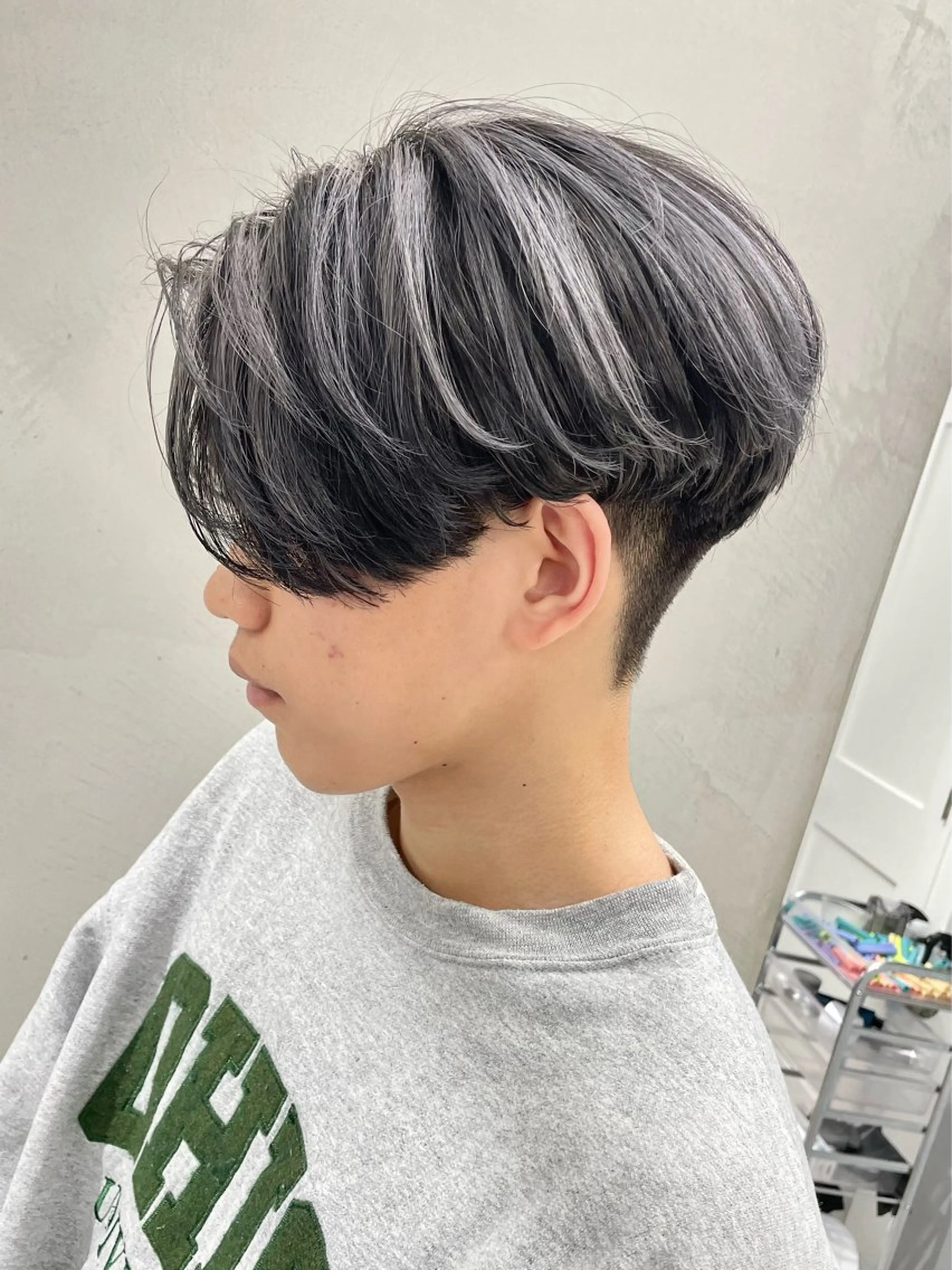 ショート カラー メンズ SENTA✨メンズ パーマ✨fifth栄のヘアスタイル