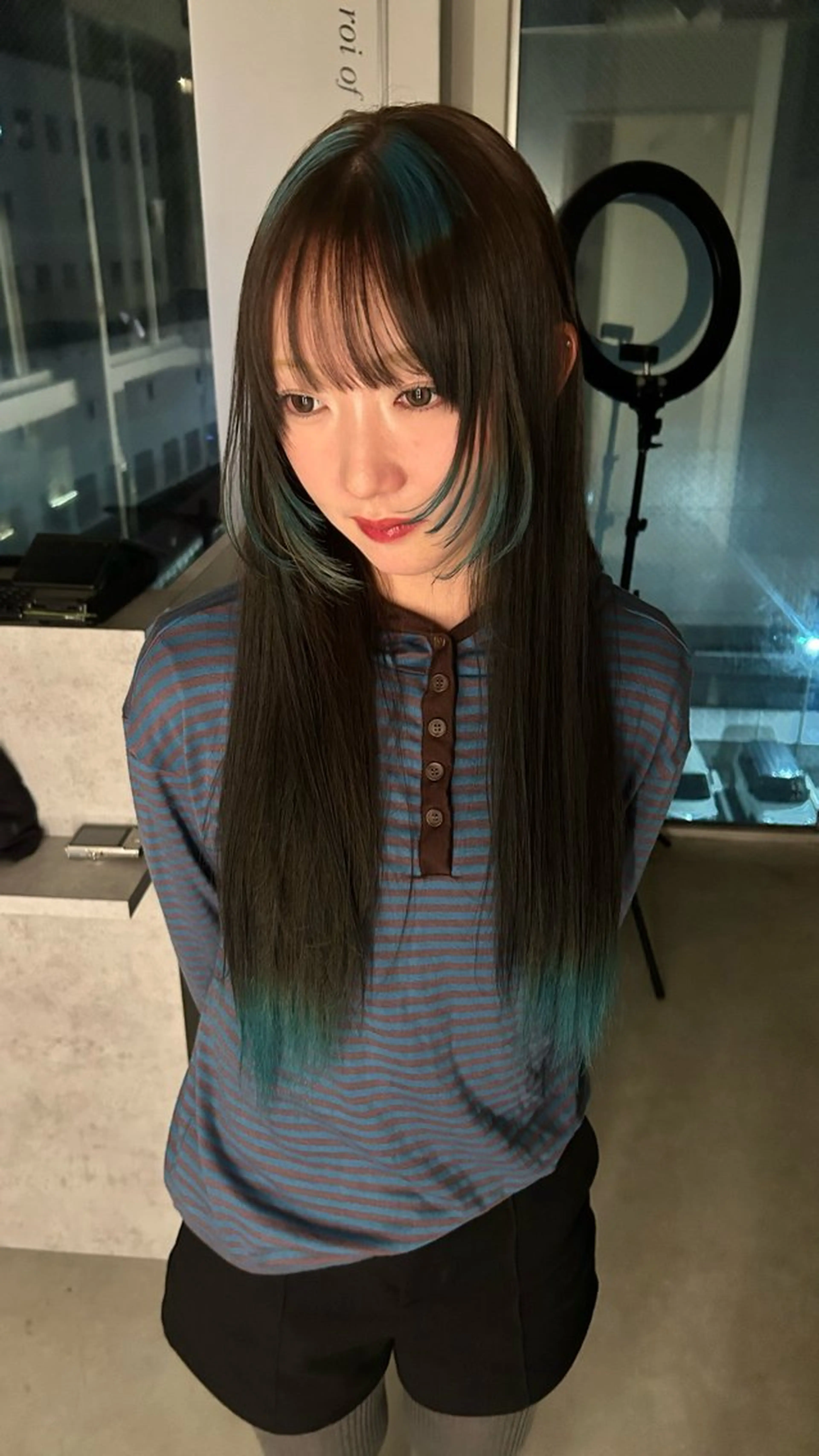 カラー ヘアカラー GiseL ハイトー ンSa_ya🎀のヘアスタイル