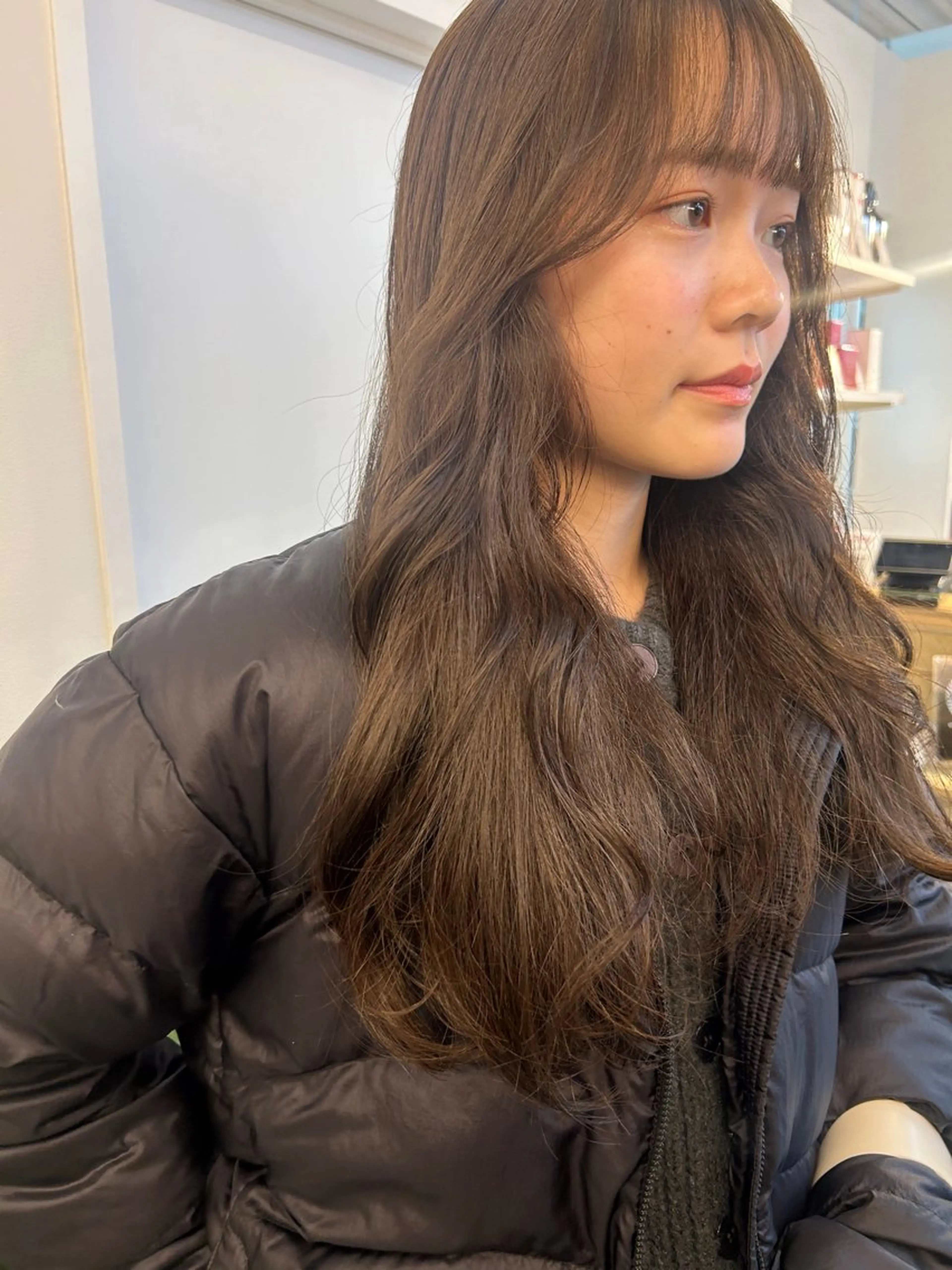 ロング レイヤーカット/ 透明感カラーmikuのヘアスタイル