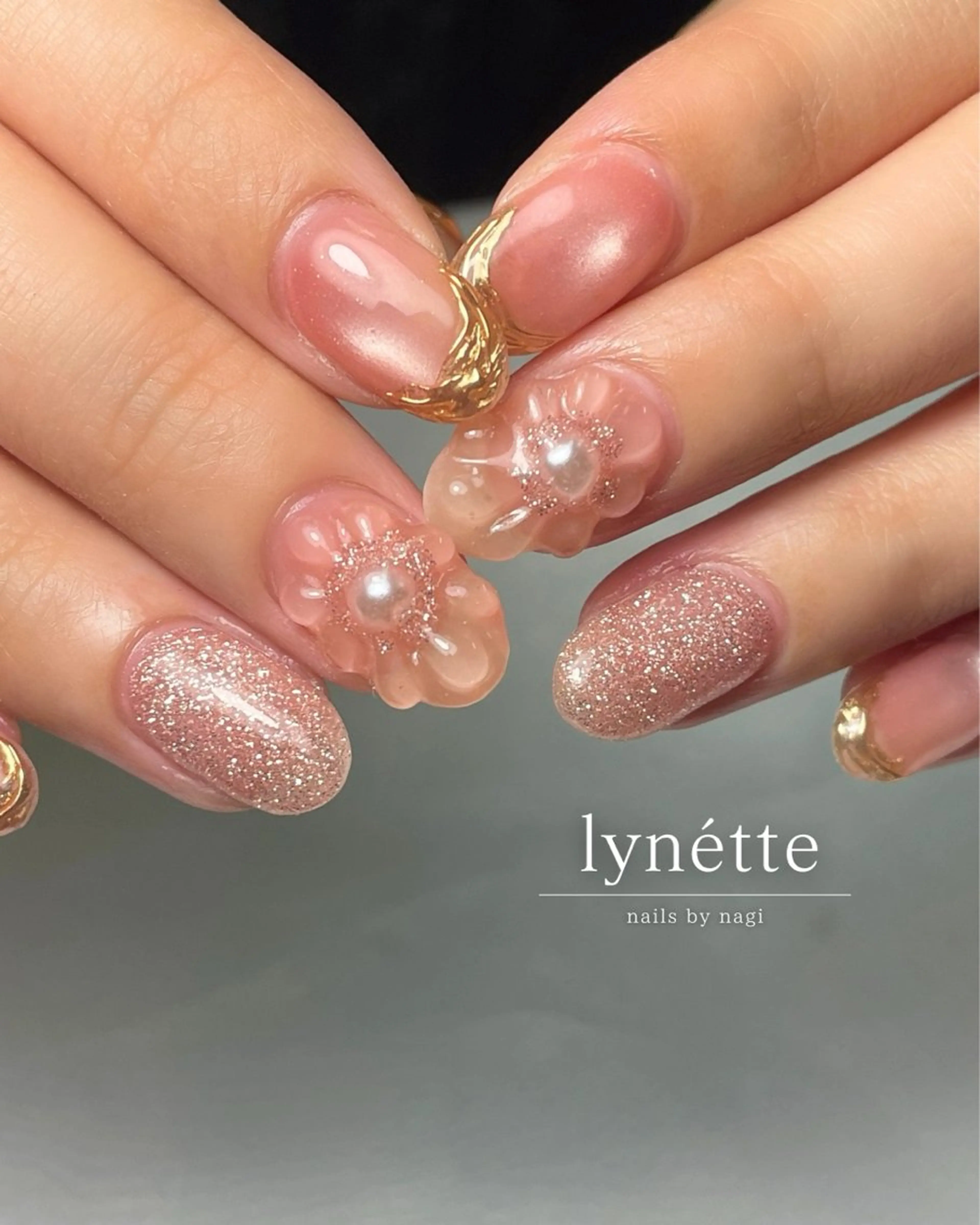 ネイル ニュアンスネイル lynétte 那覇ネイルサロンのネイルデザイン